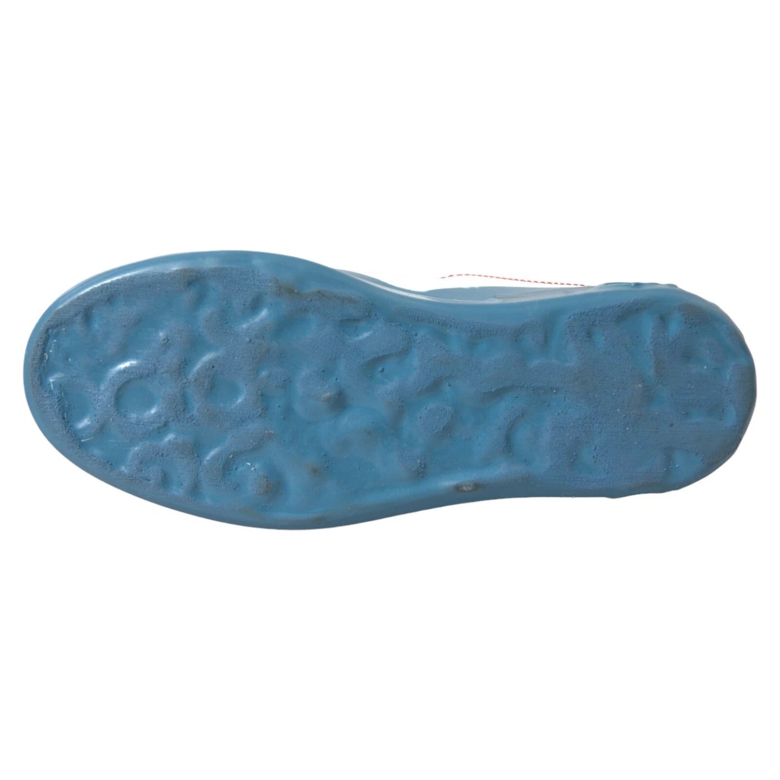 Dolce & Gabbana Blue and White Printed Portofino Melt Sneakers-8