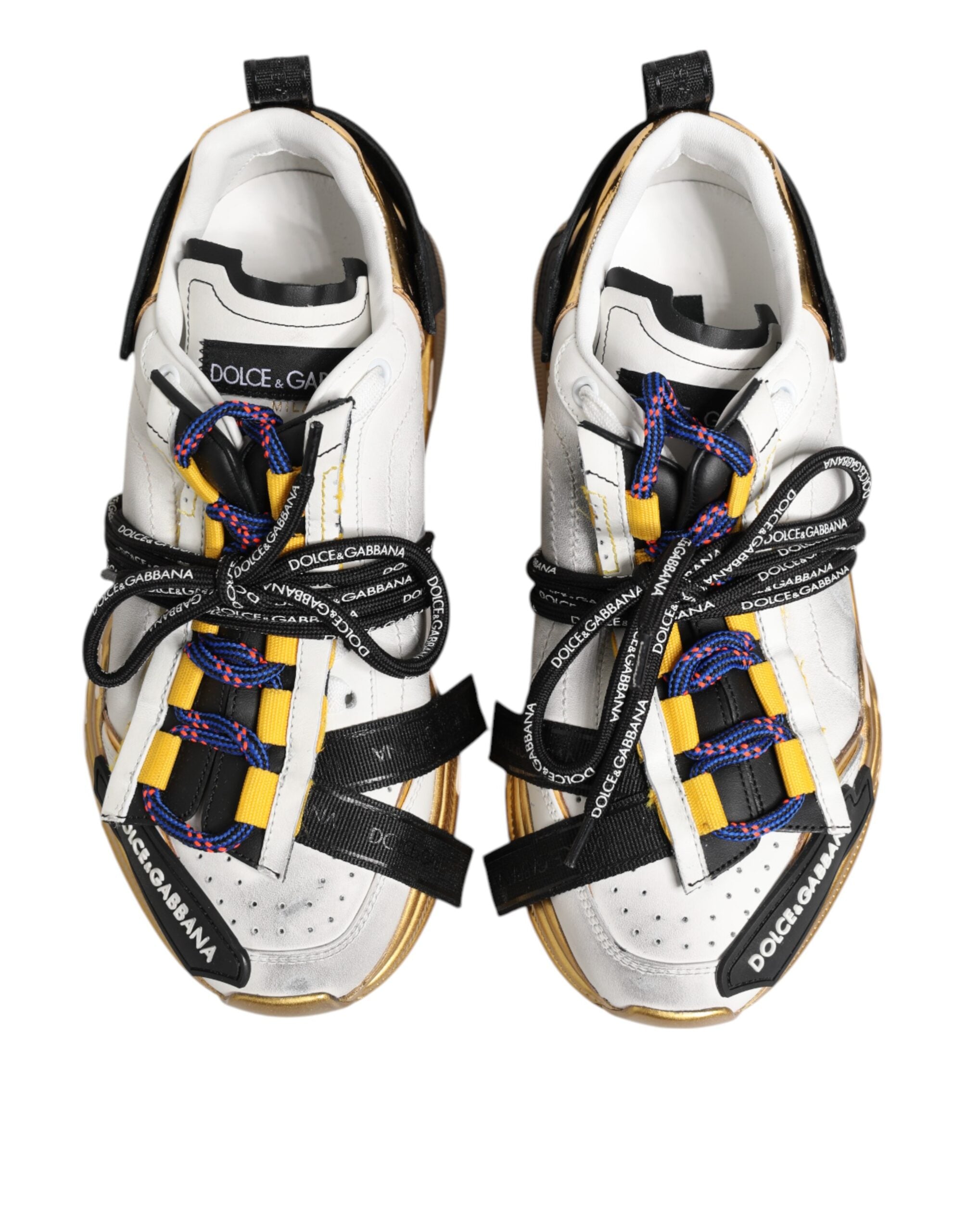 Dolce & Gabbana Multicolor Daymaster Low Top Sneakers Shoes-3
