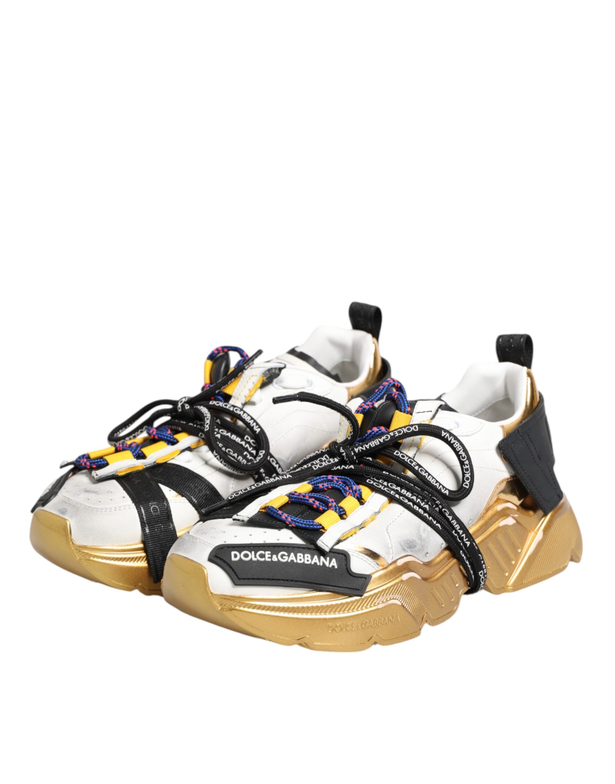 Dolce & Gabbana Multicolor Daymaster Low Top Sneakers Shoes-4