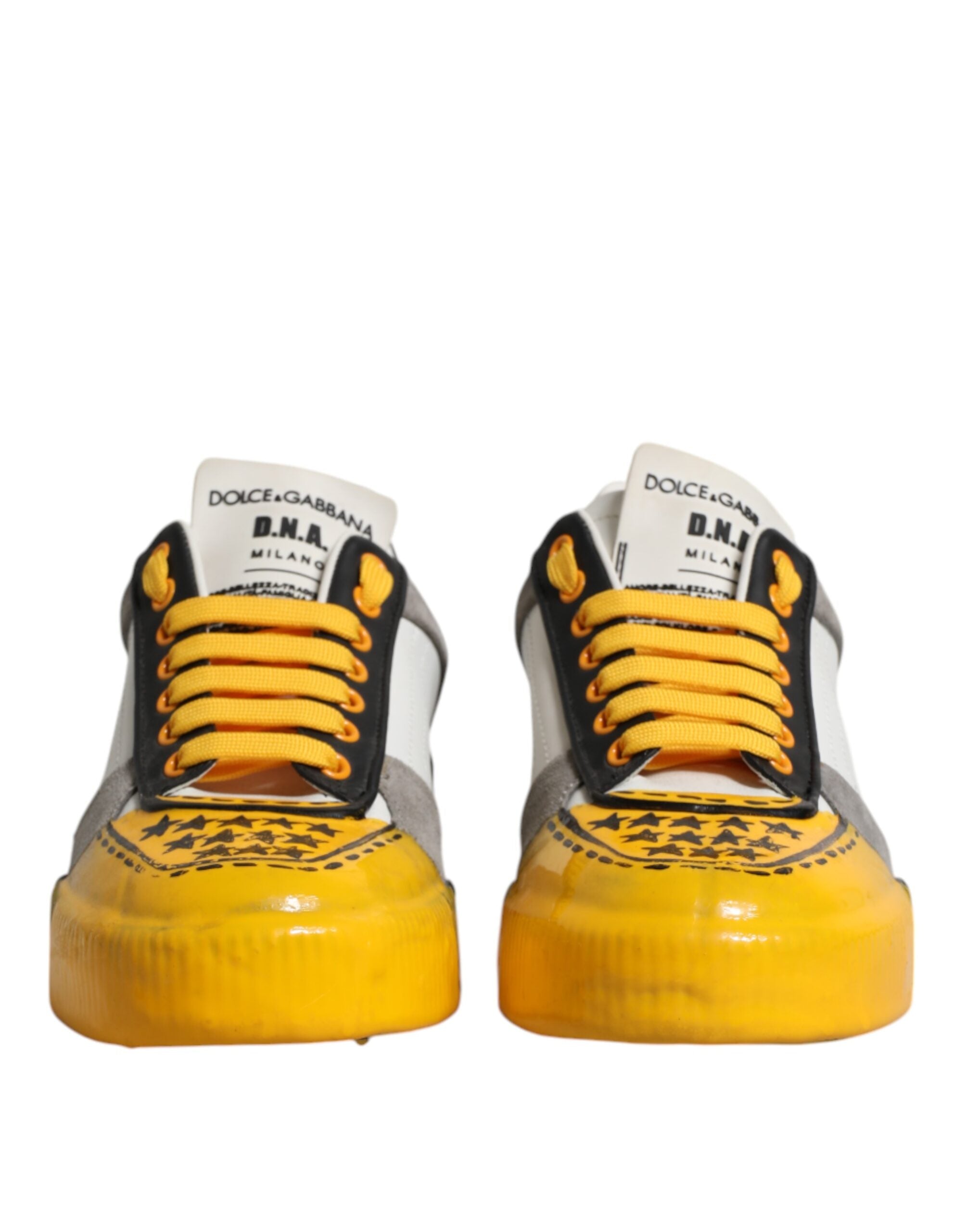 Dolce & Gabbana Multicolor MIAMI Low Top Sneakers Shoes-2