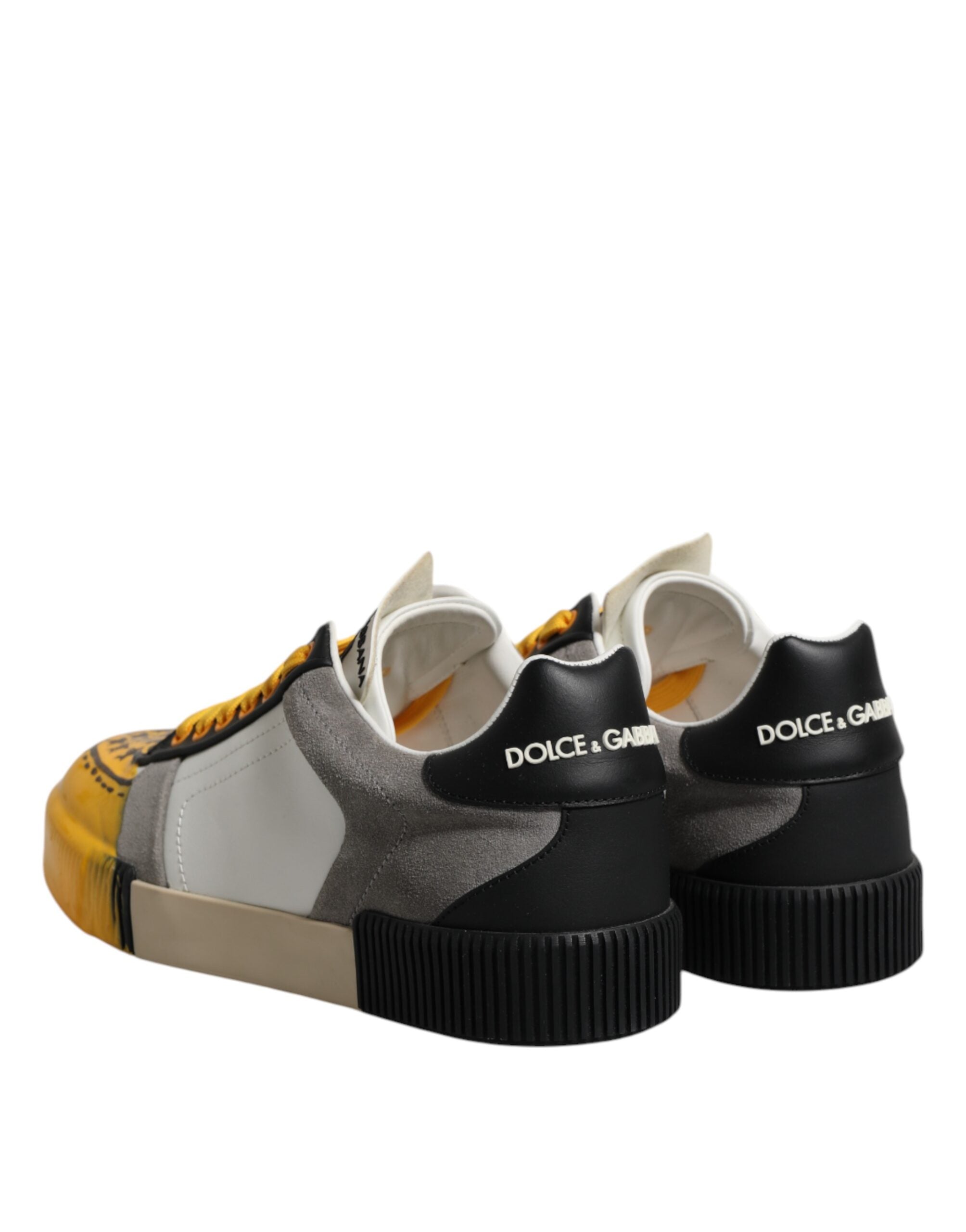 Dolce & Gabbana Multicolor MIAMI Low Top Sneakers Shoes-5