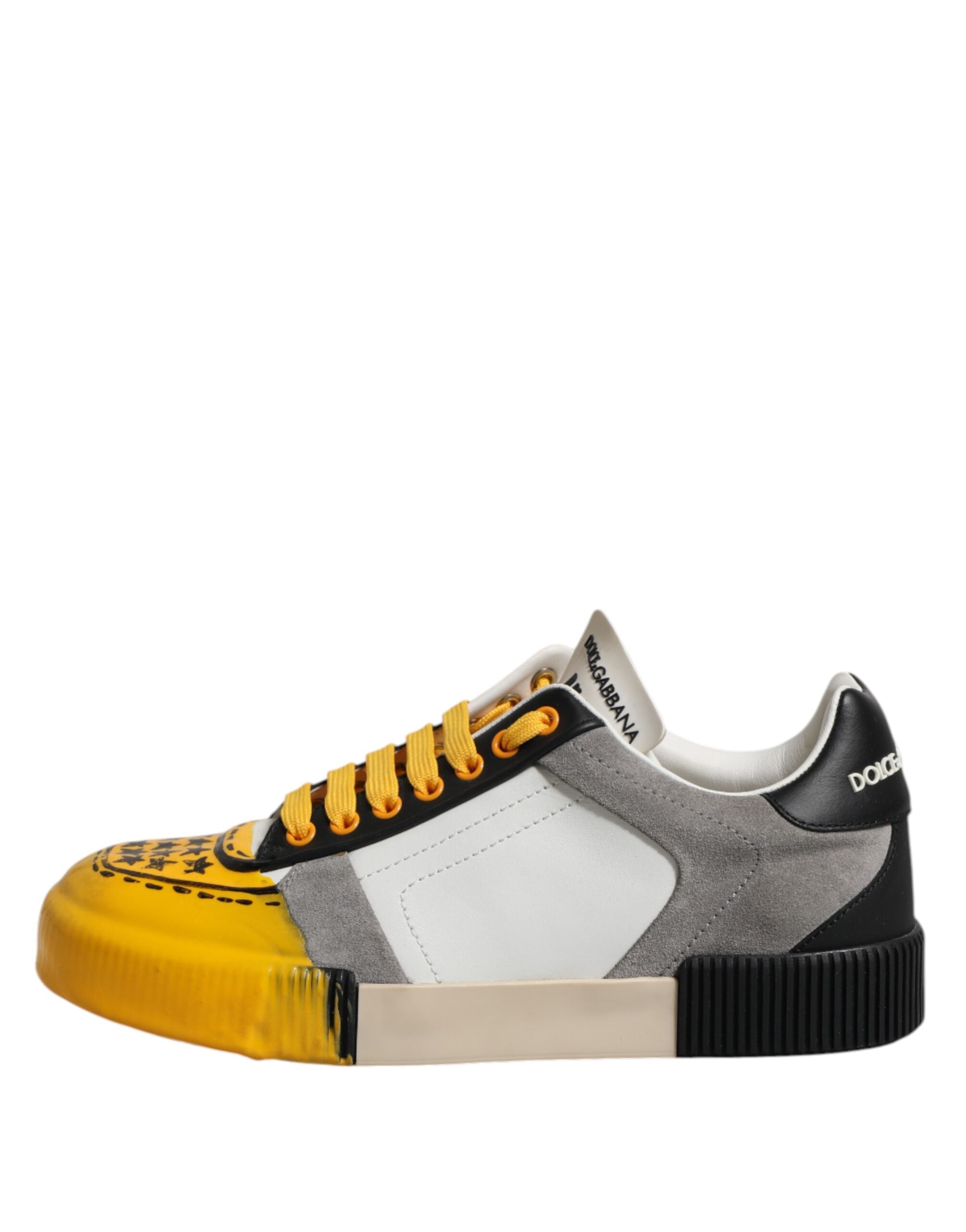 Dolce & Gabbana Multicolor MIAMI Low Top Sneakers Shoes-6