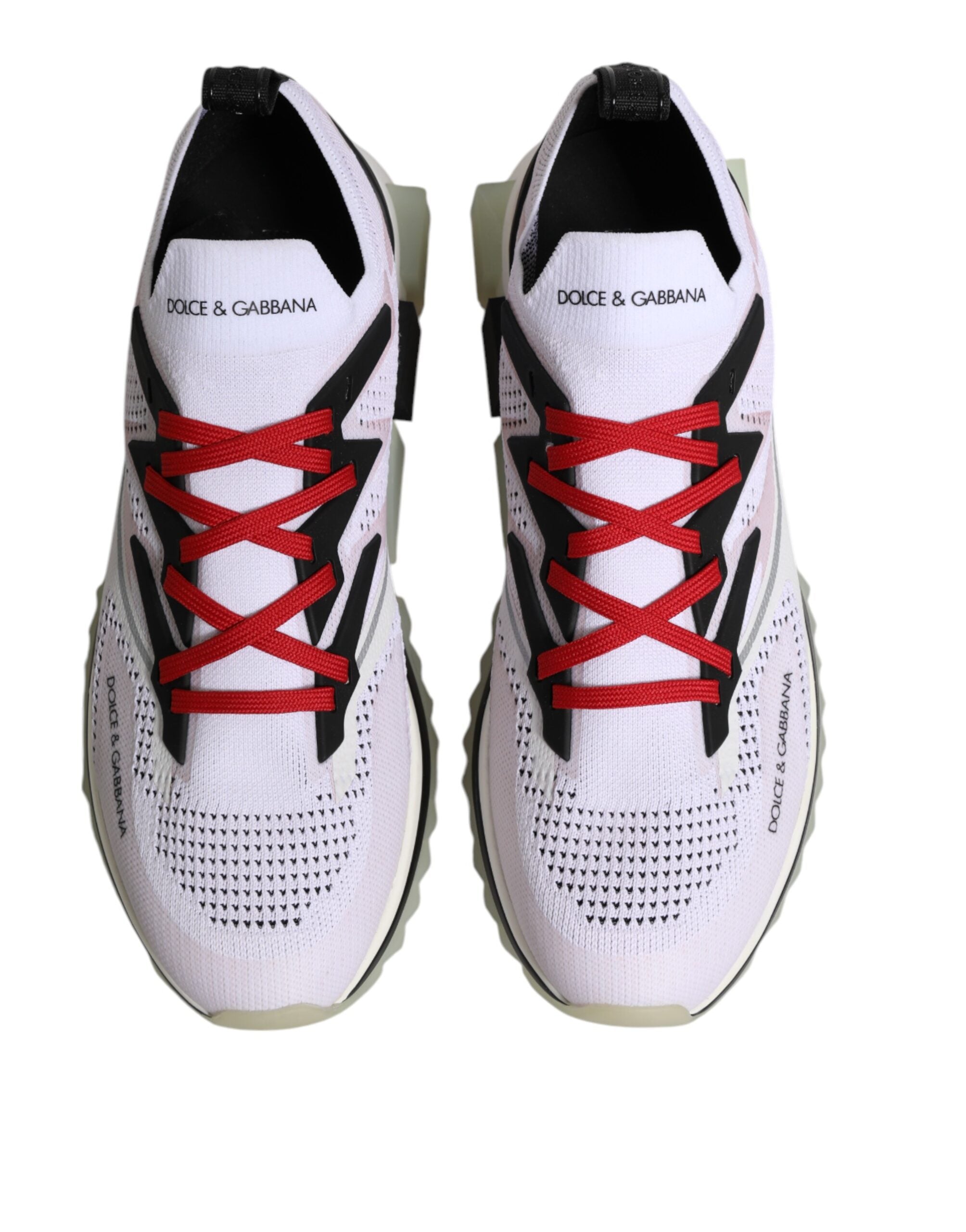 Dolce & Gabbana White SORRENTO Sport Stretch Sneakers Shoes-3