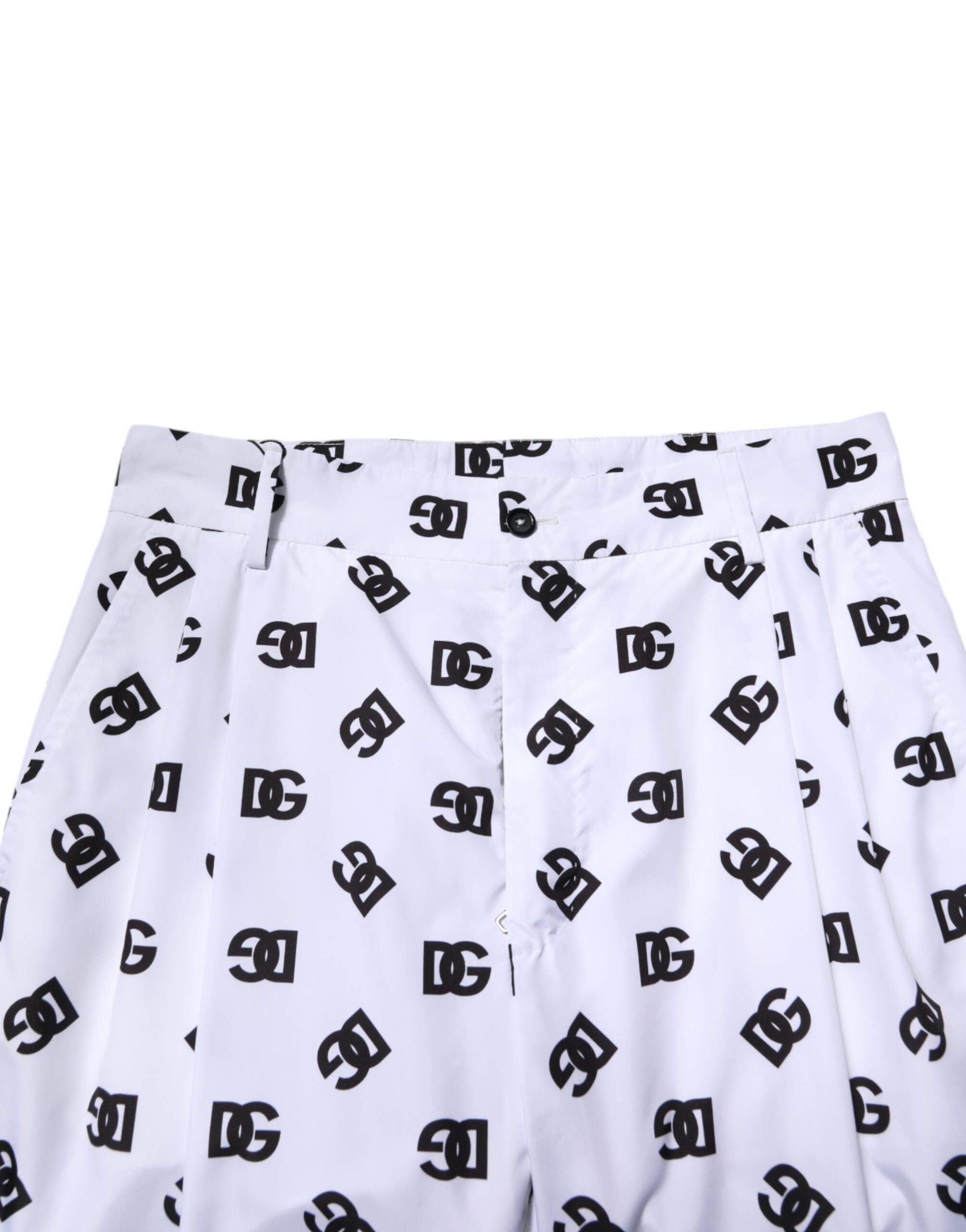 Dolce & Gabbana Weiße Logo-Baumwoll-Skinny-Denim-Hose-5