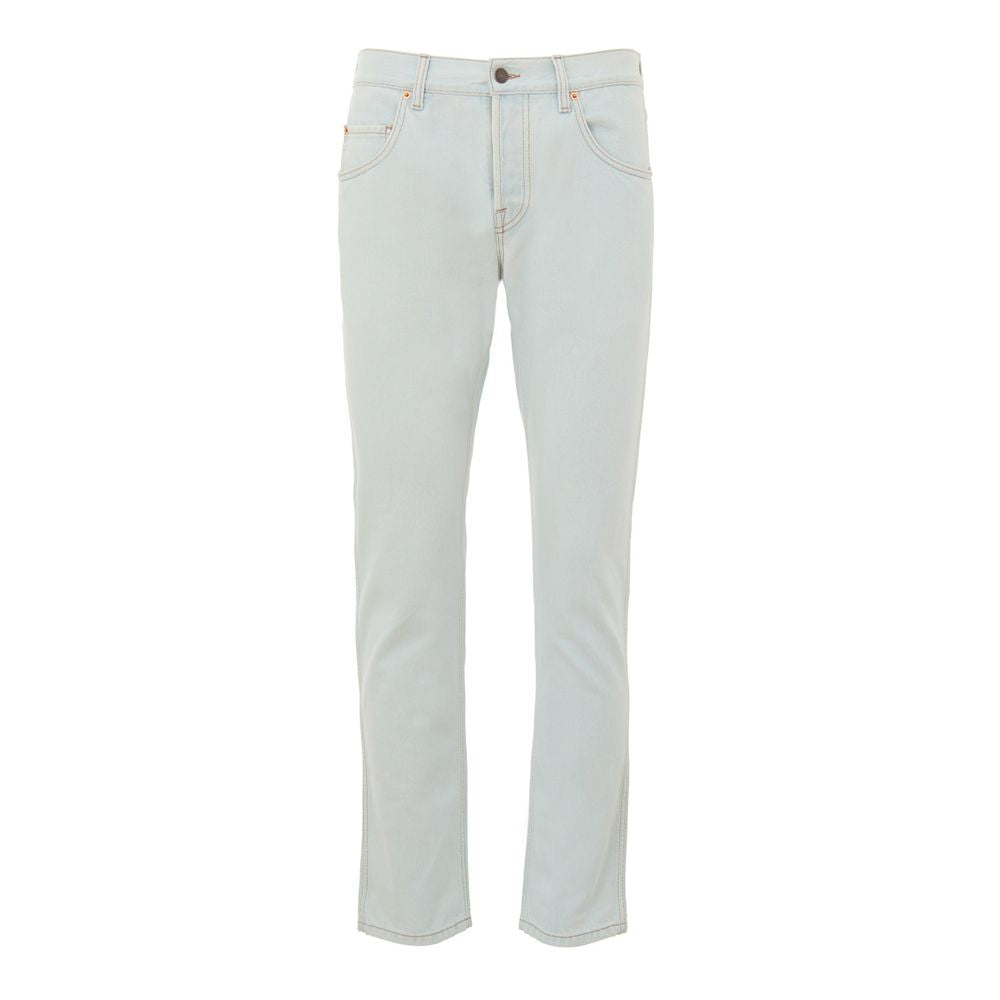 Gucci relaxed jeans in blue cotton denim-1