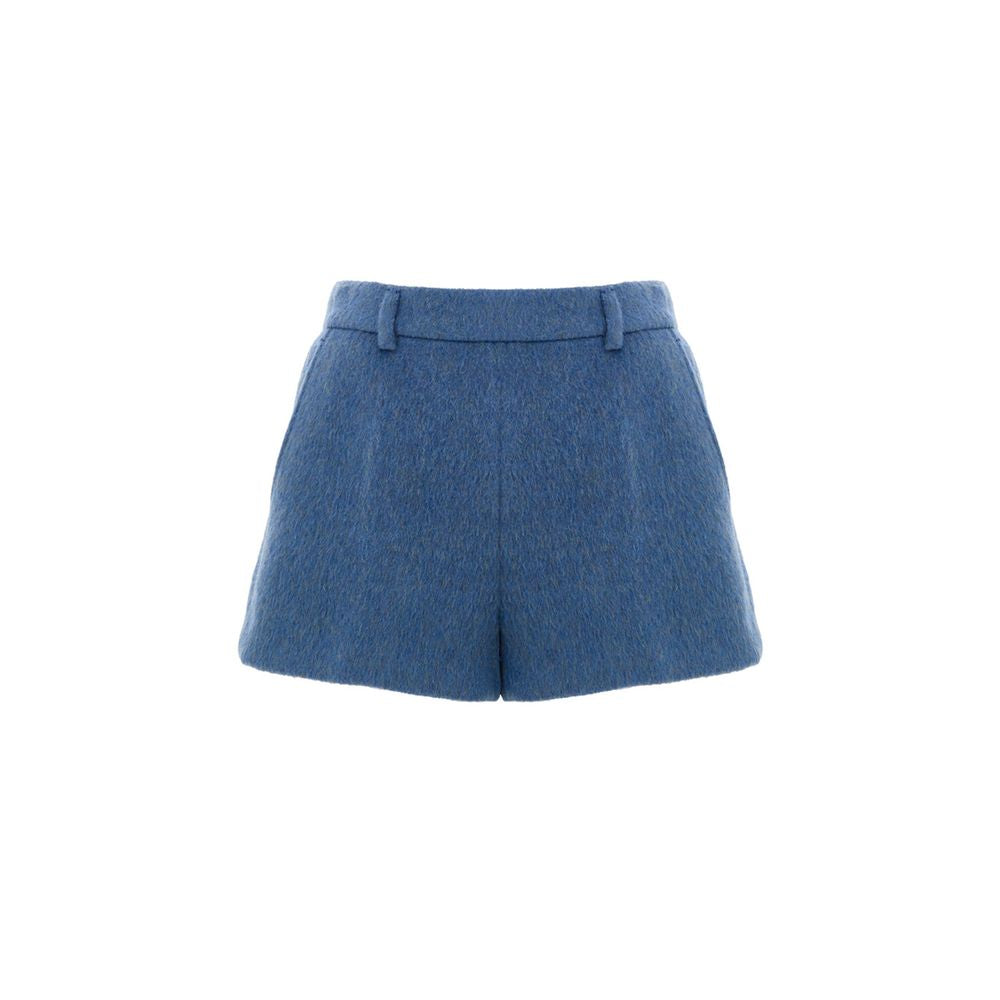 Gucci Blaue Wollshorts-1