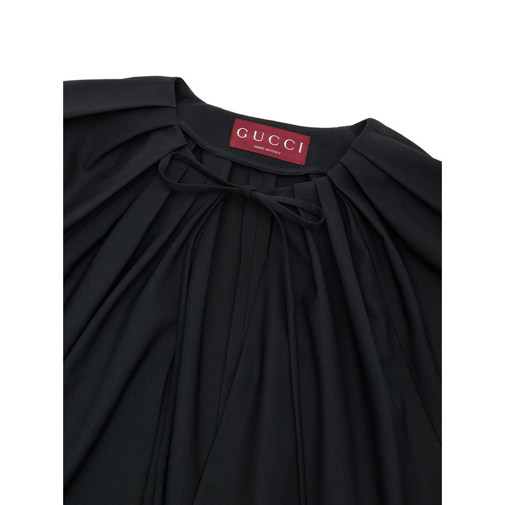 Gucci Schwarzer Woll-Overall-3