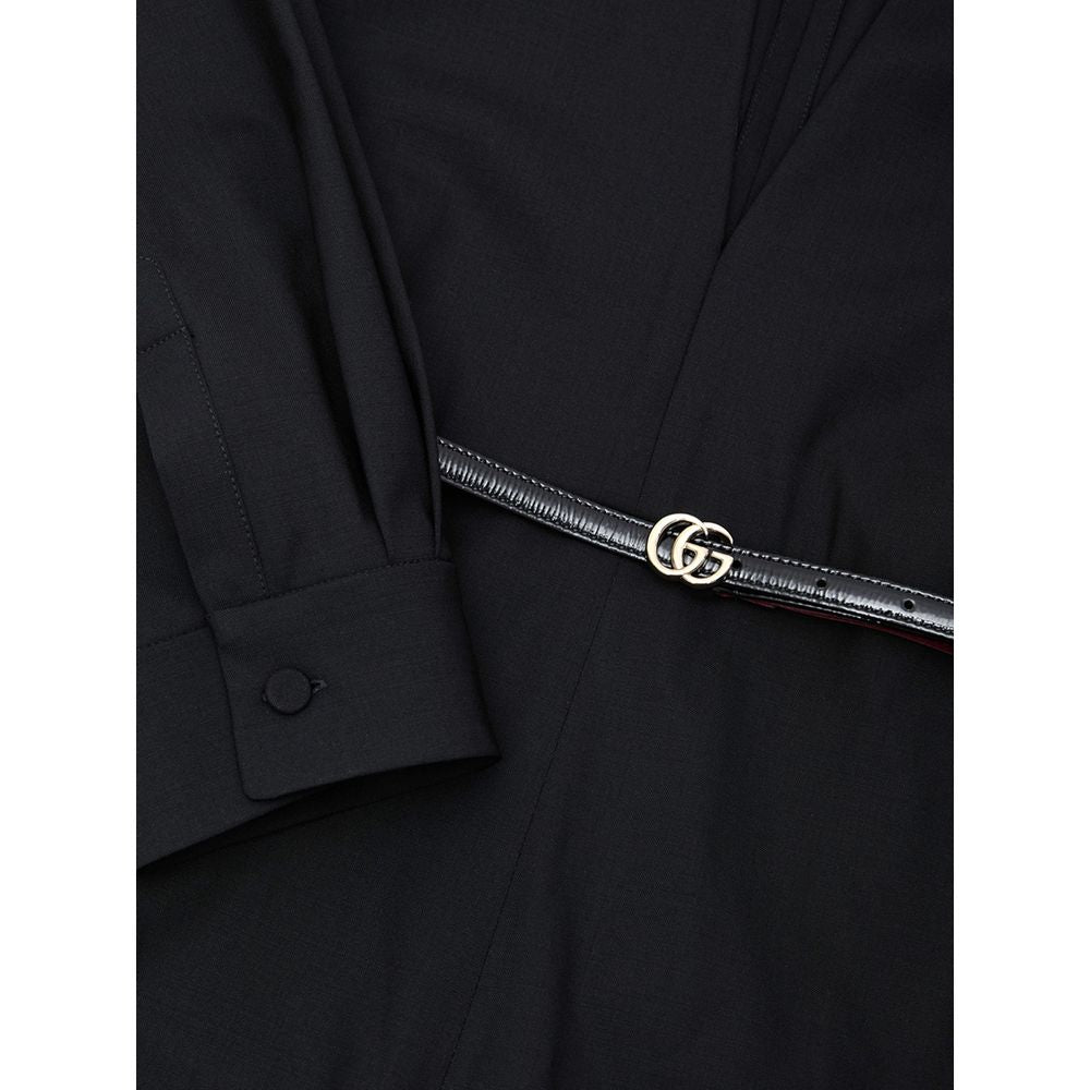 Gucci Schwarzer Woll-Overall-4