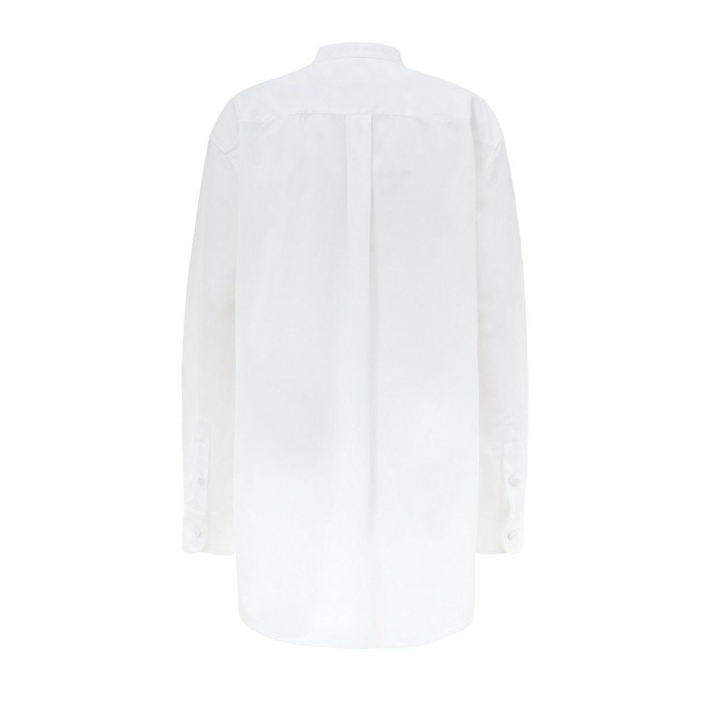 Gucci White Cotton Blouse-2