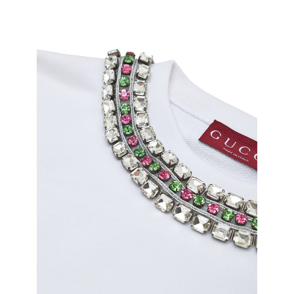 Gucci Weißes Baumwoll-Sweatshirt-3