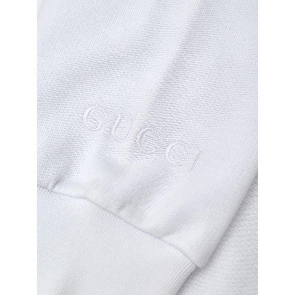 Gucci Weißes Baumwoll-Sweatshirt-4