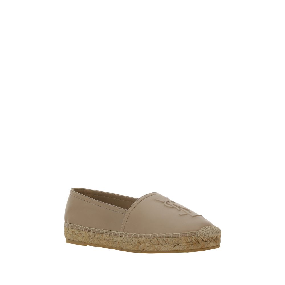 Saint Laurent Braune Lamm-Espadrilles Ovis Aries Aries-2