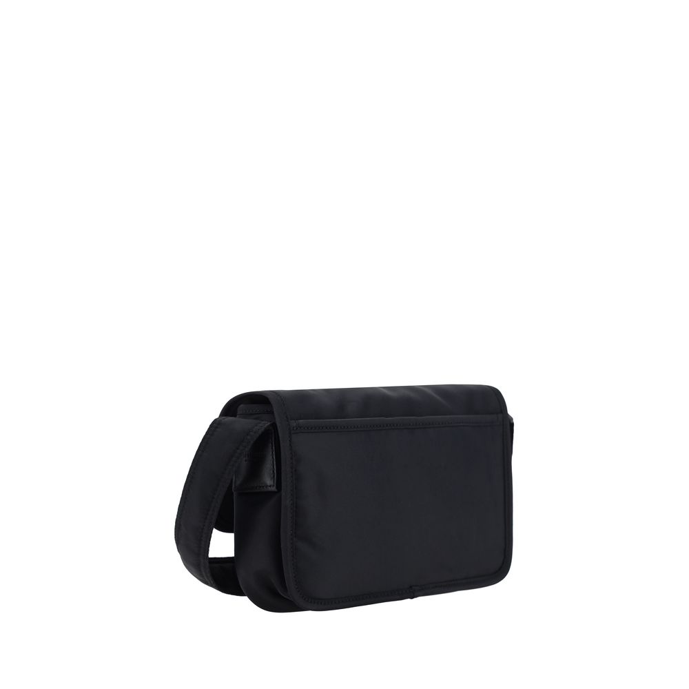 Saint Laurent Schultertasche aus schwarzem Polyamid-3