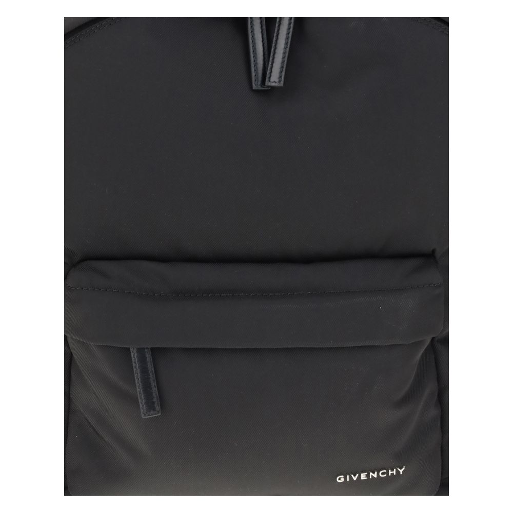 Givenchy Schwarzer Polyamid-Rucksack-3