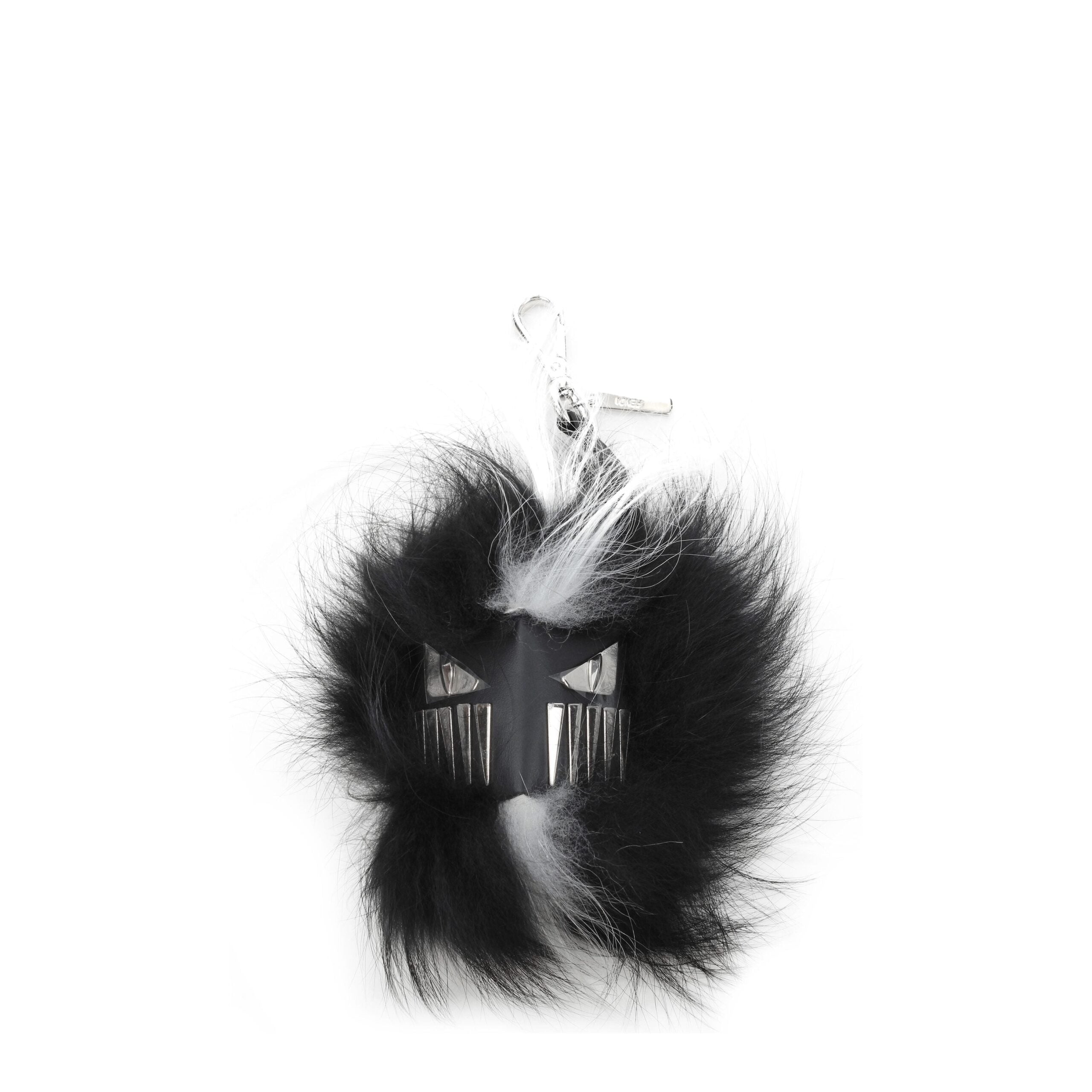 Fendi necklace in black fur