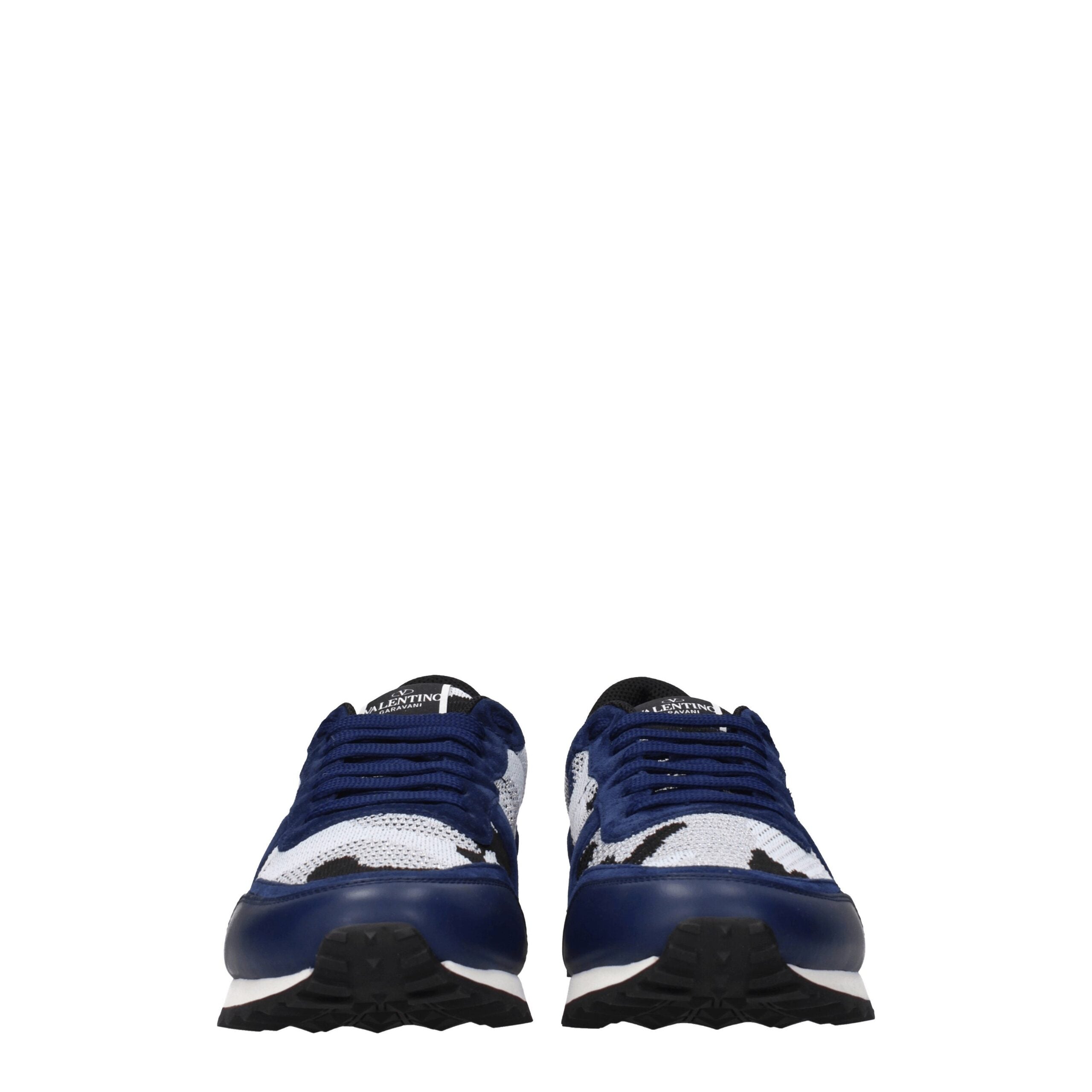 Valentino Garavani Graue Sportliche Turnschuhe aus Stoff-3