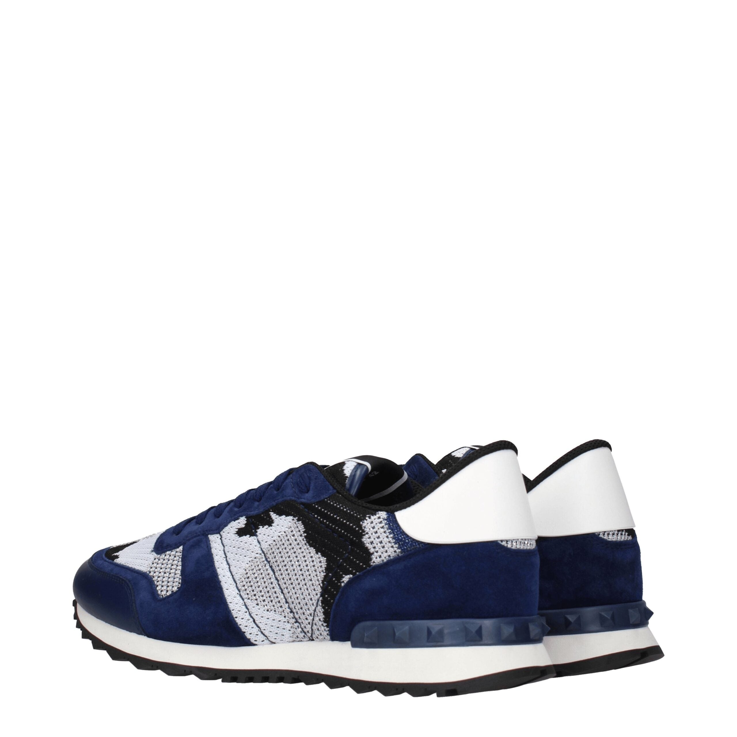 Valentino Garavani Graue Sportliche Turnschuhe aus Stoff-4