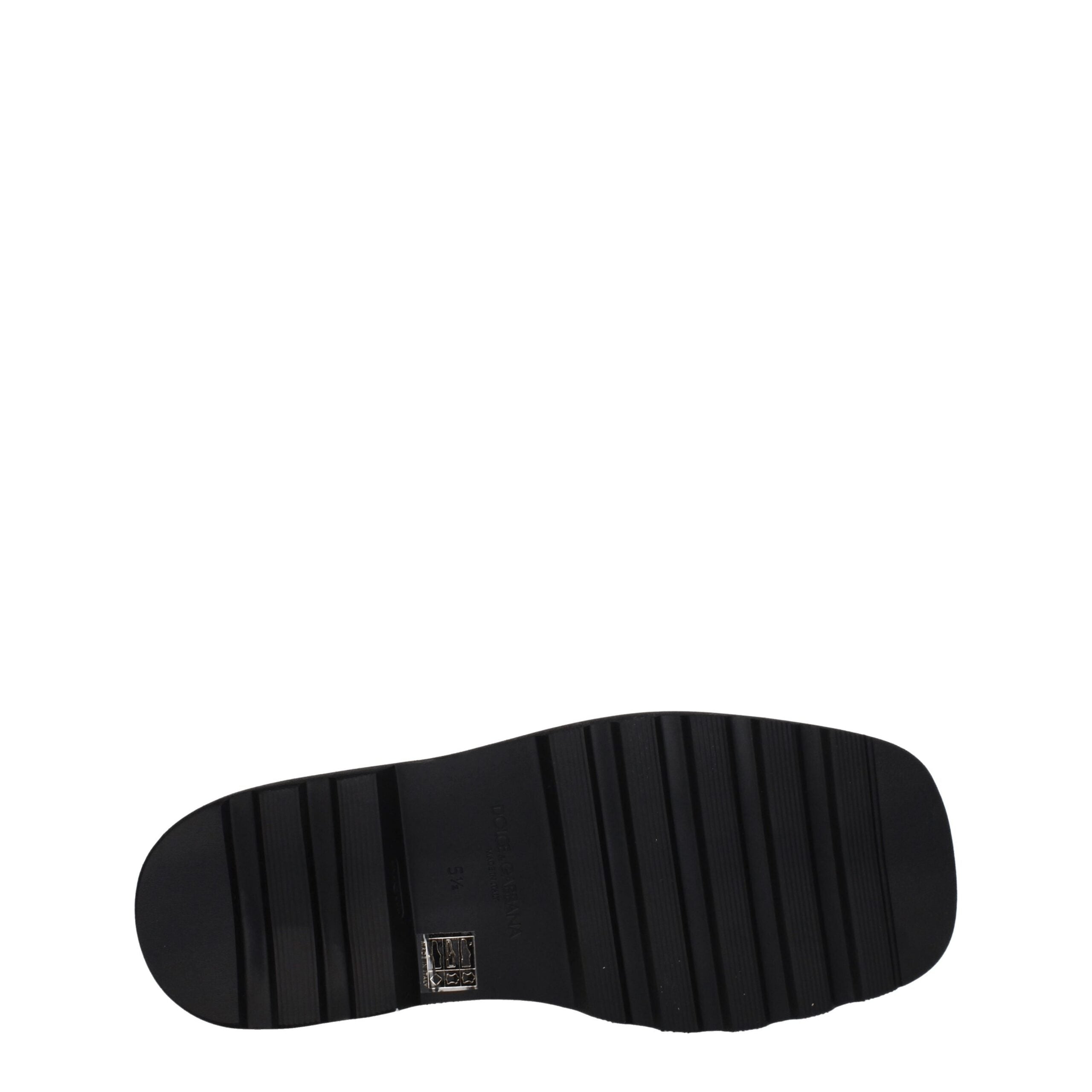 Dolce & Gabbana Schwarze Leder Oxfords und Derbies-5