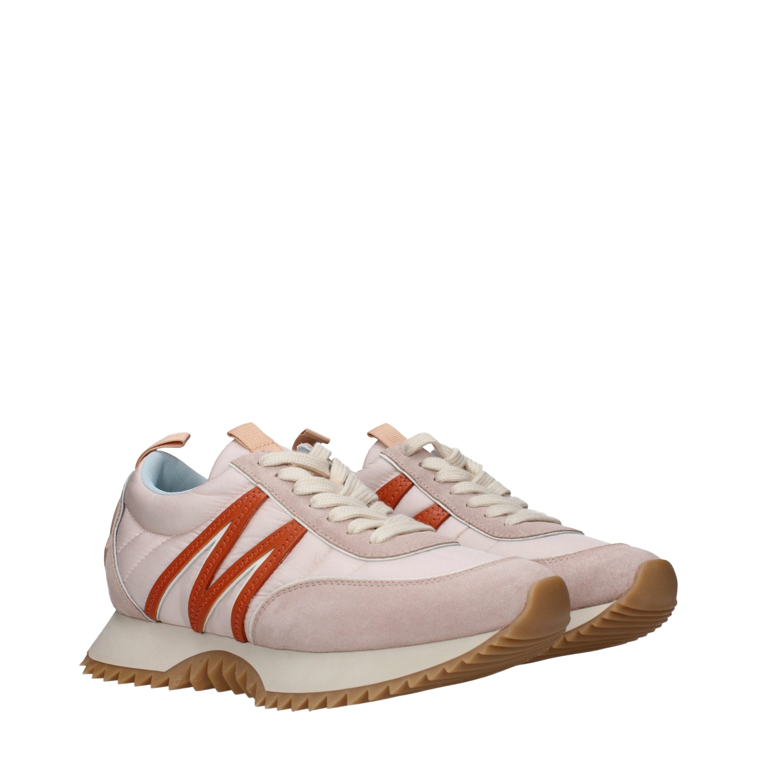 Moncler Rosa Stoff Chunky Sneakers-2