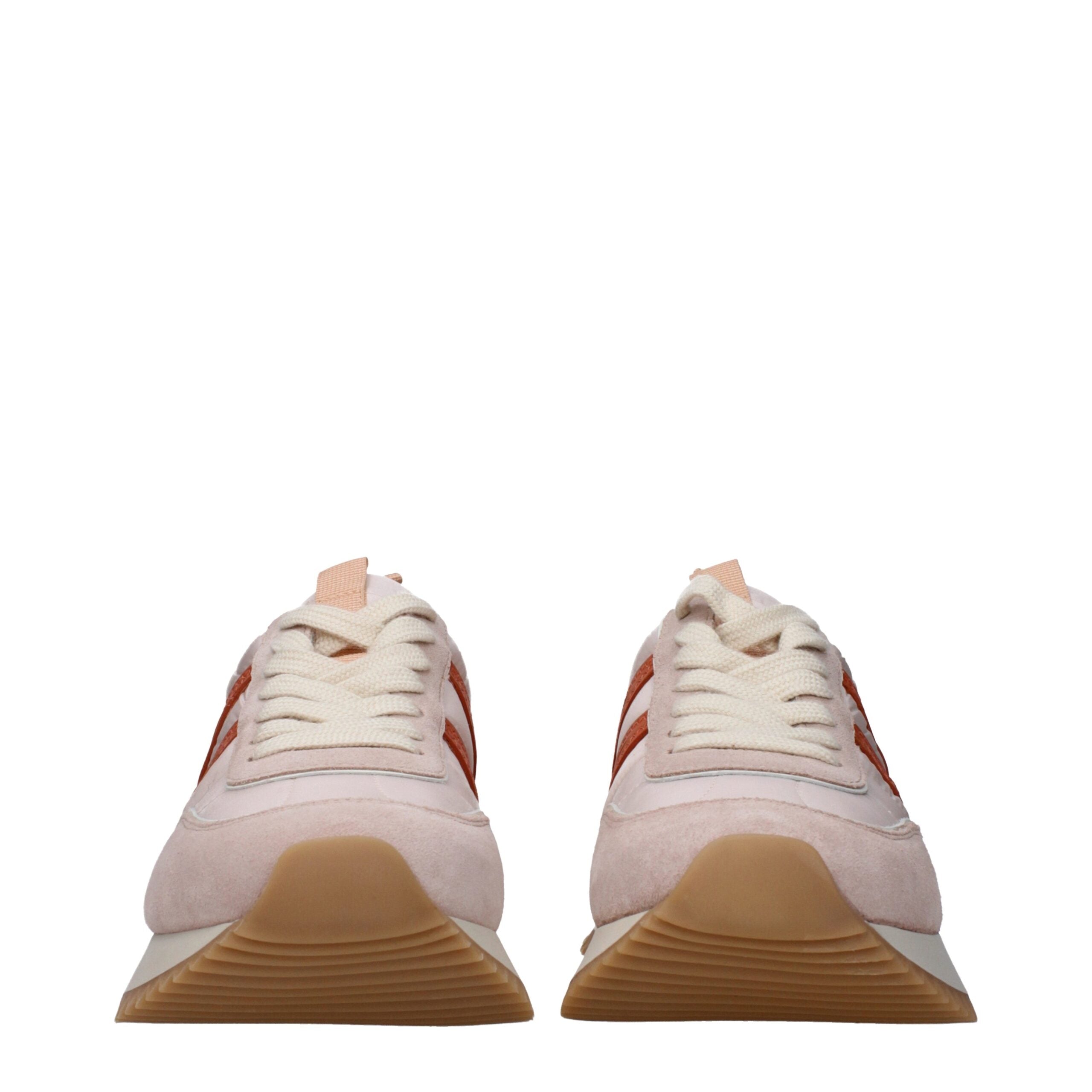 Moncler Rosa Stoff Chunky Sneakers-3