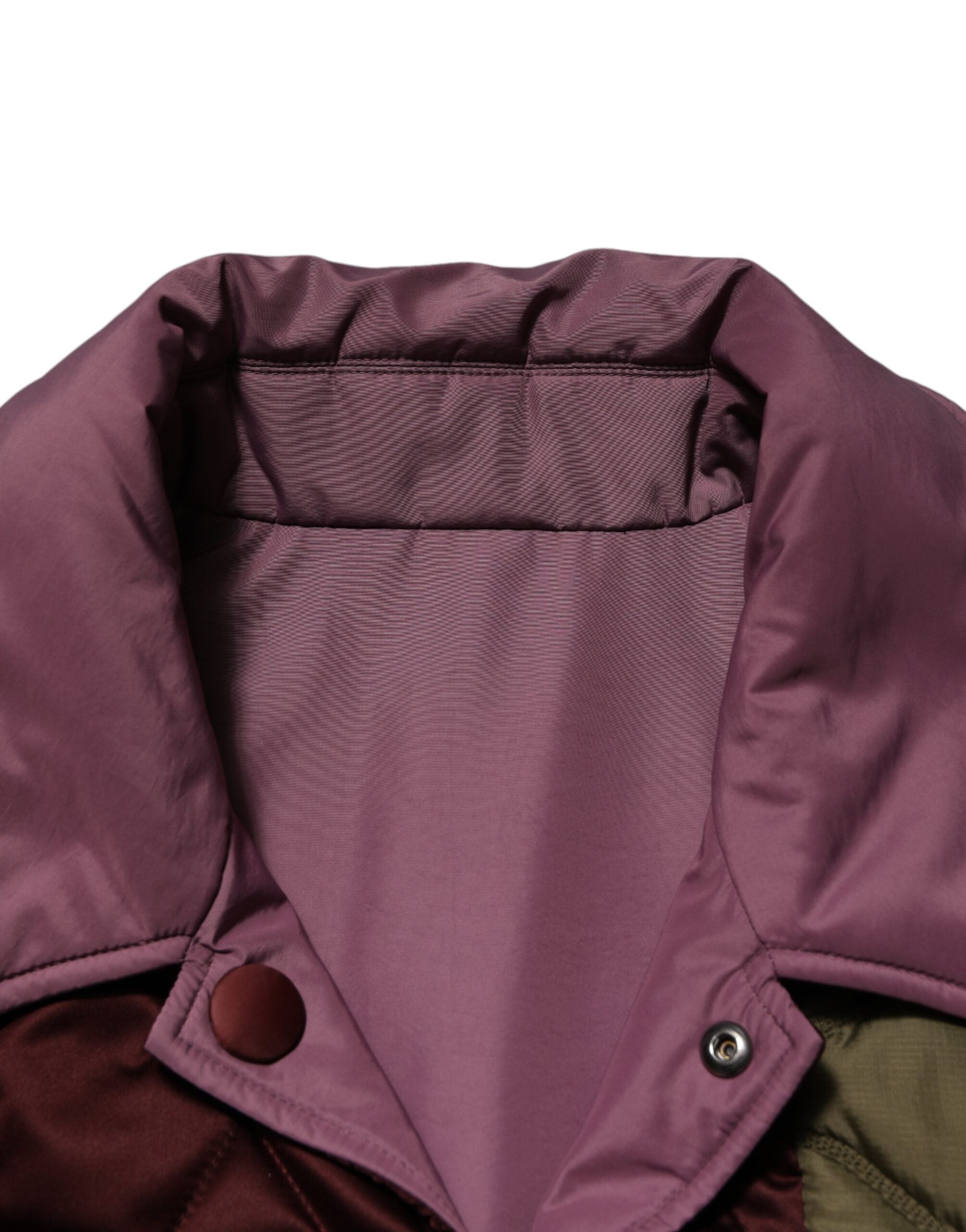 Dolce & Gabbana multicoloured patchwork jacket in quilted polyester-6