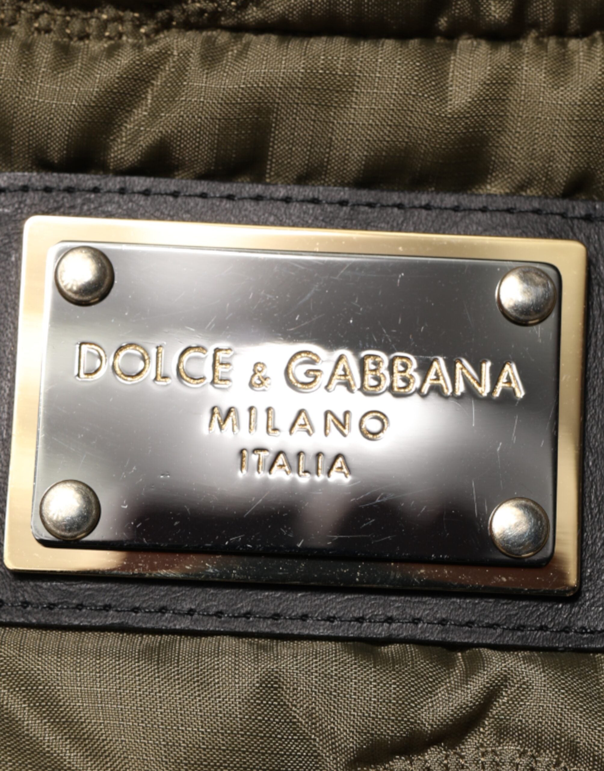 Dolce & Gabbana multicoloured patchwork jacket in quilted polyester-7