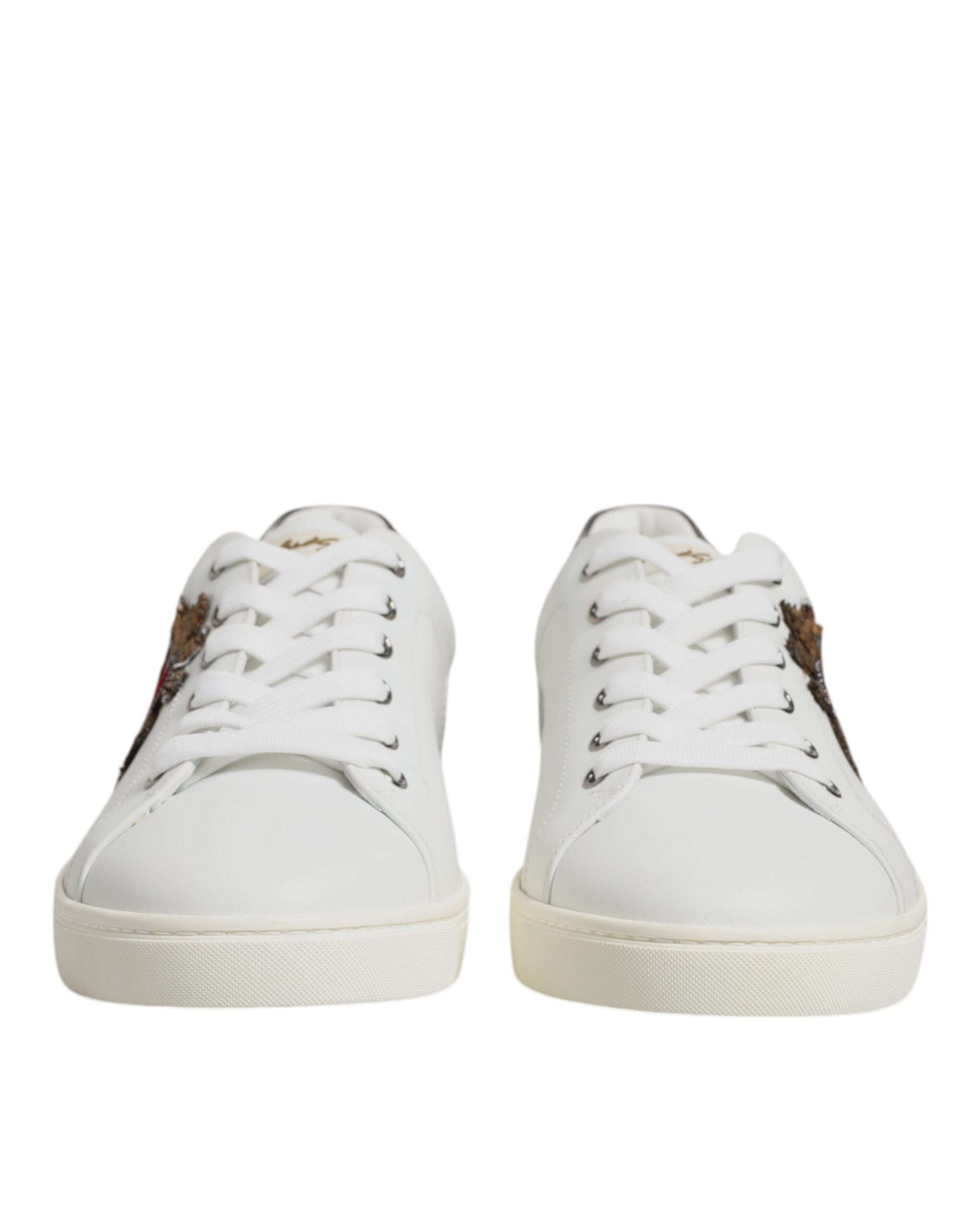 Zapatillas bajas blancas Sacred Heart de Dolce & Gabbana para hombre-3