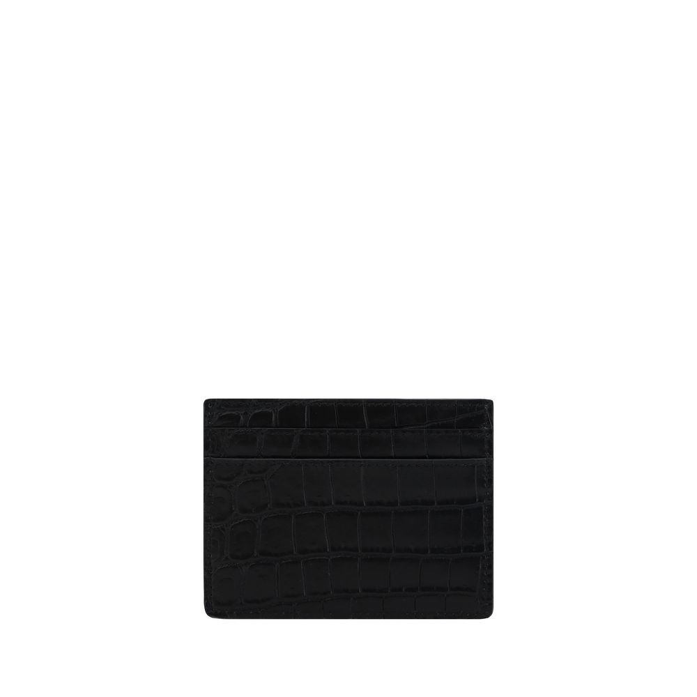 Saint Laurent Black Calf Leather Bos Taurus Wallet-2