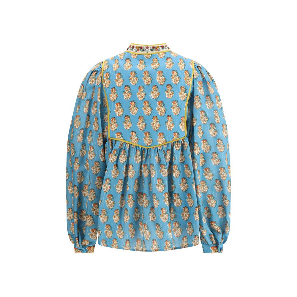 Valentino Bluse mit Petales D'Amour-Print-2