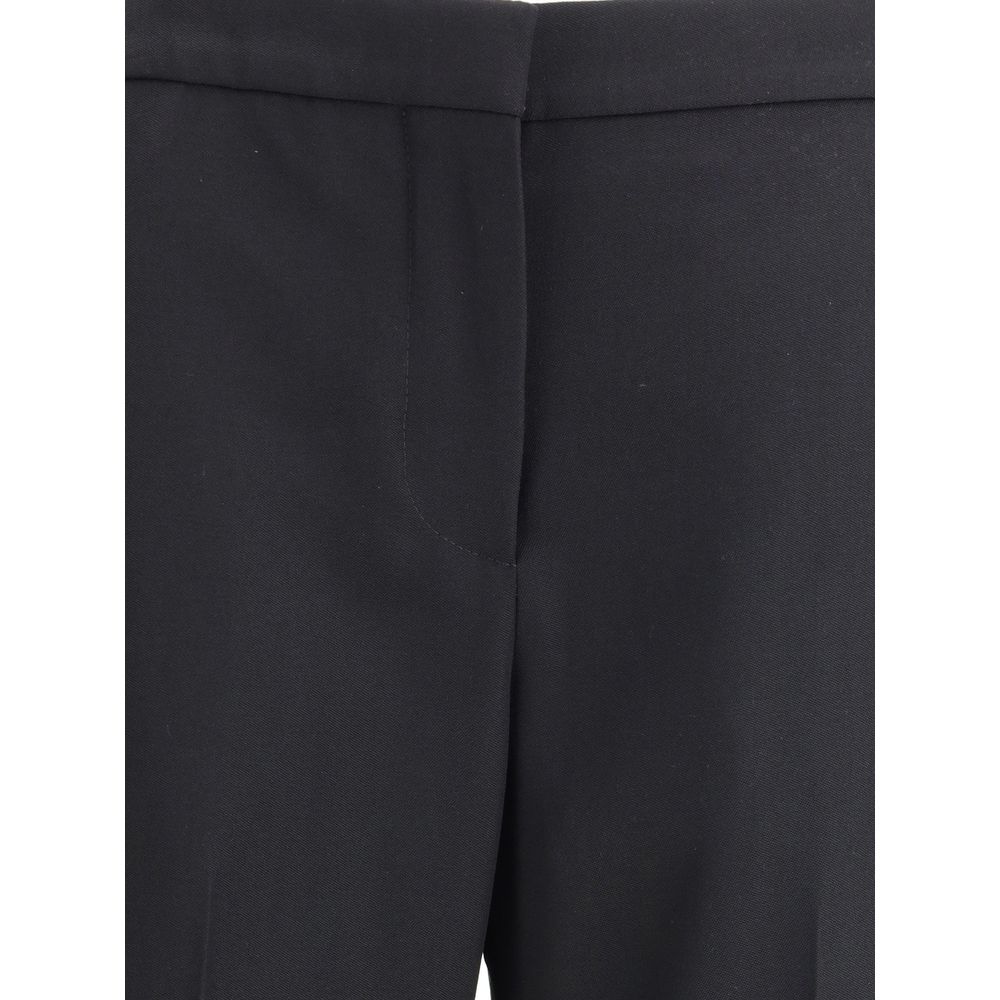 Givenchy Schwarze Wollhose-3