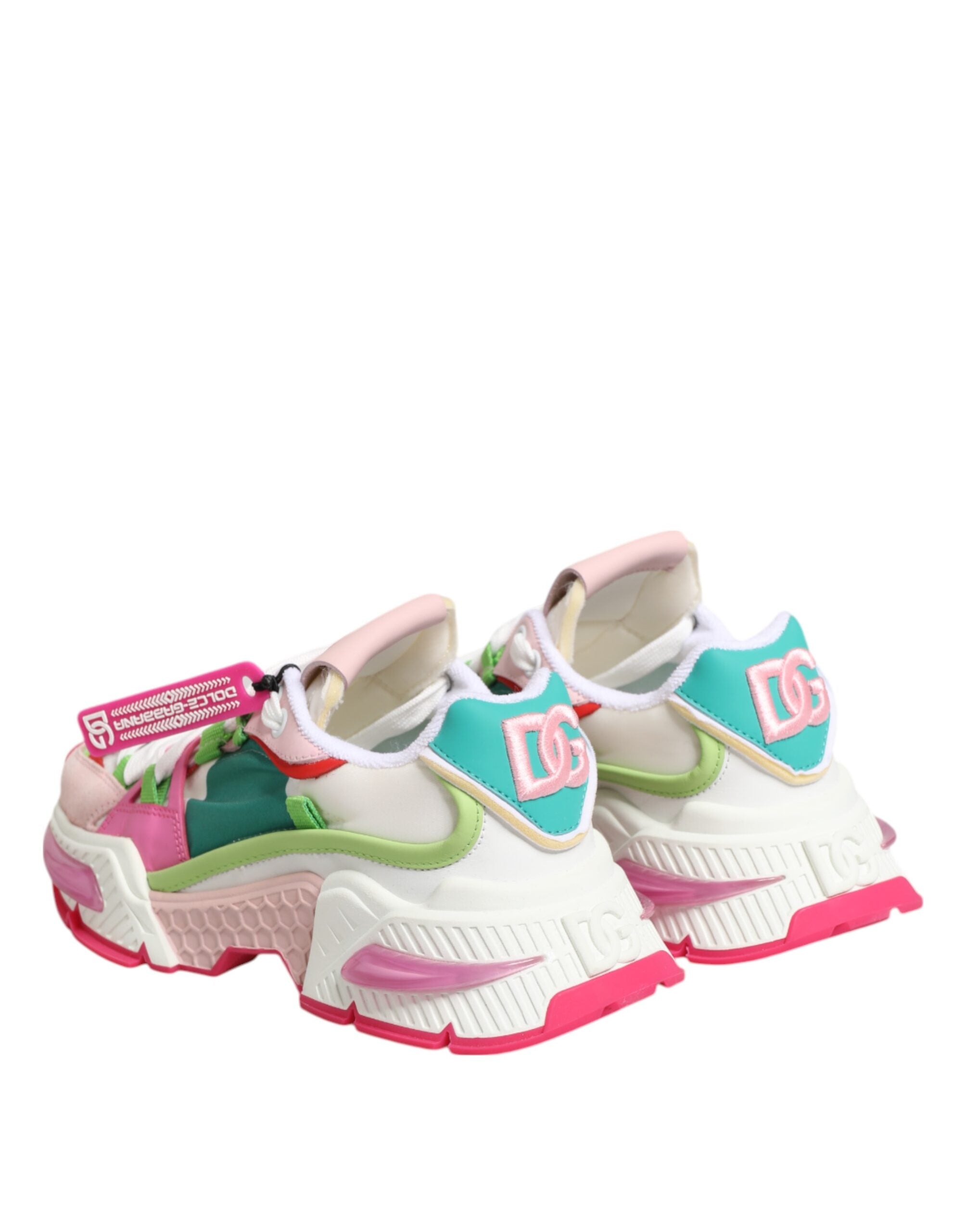 Dolce & Gabbana Multicolor Leder Airmaster Low Top Sneaker Schuhe-6