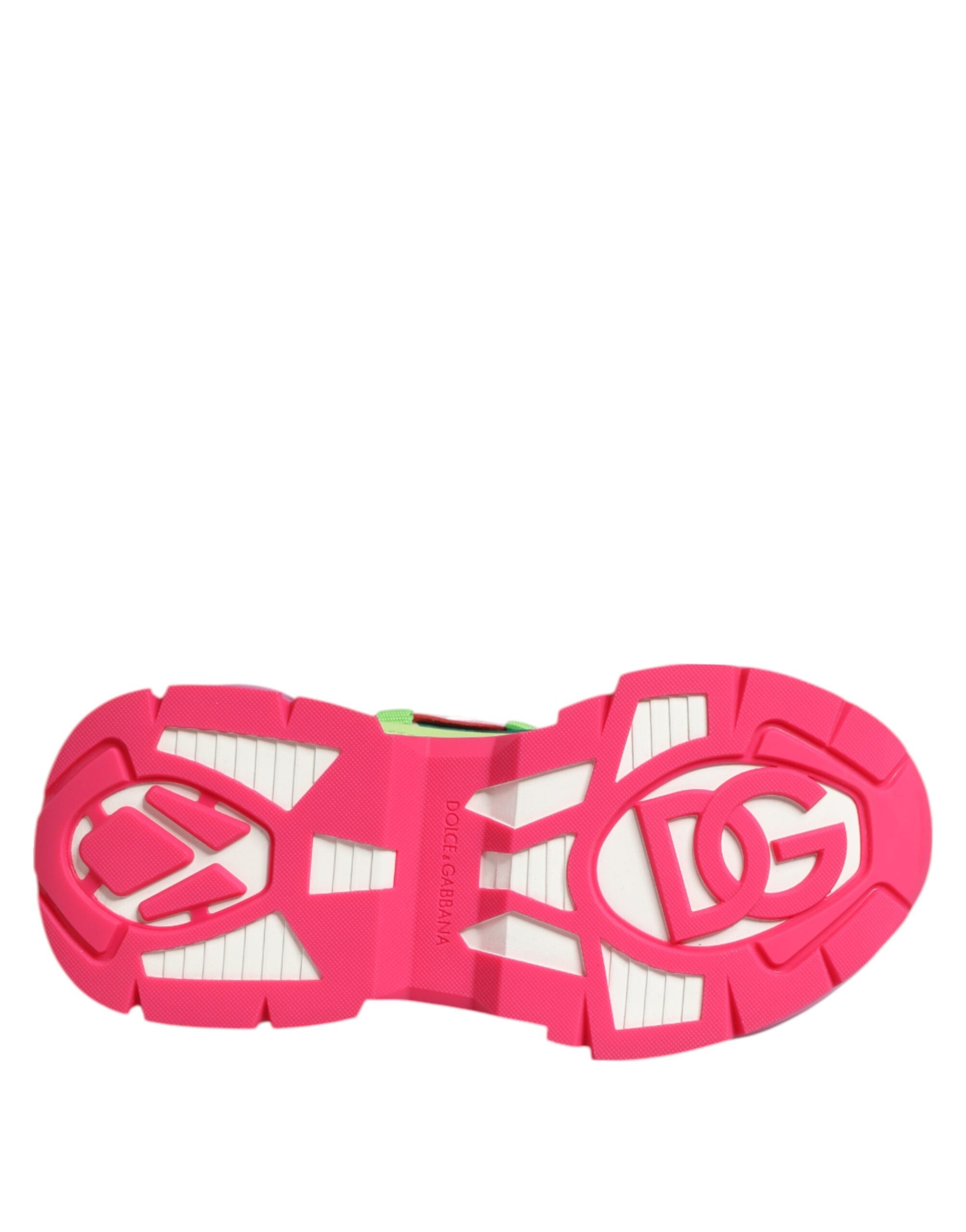 Dolce & Gabbana Multicolor Leder Airmaster Low Top Sneaker Schuhe-8