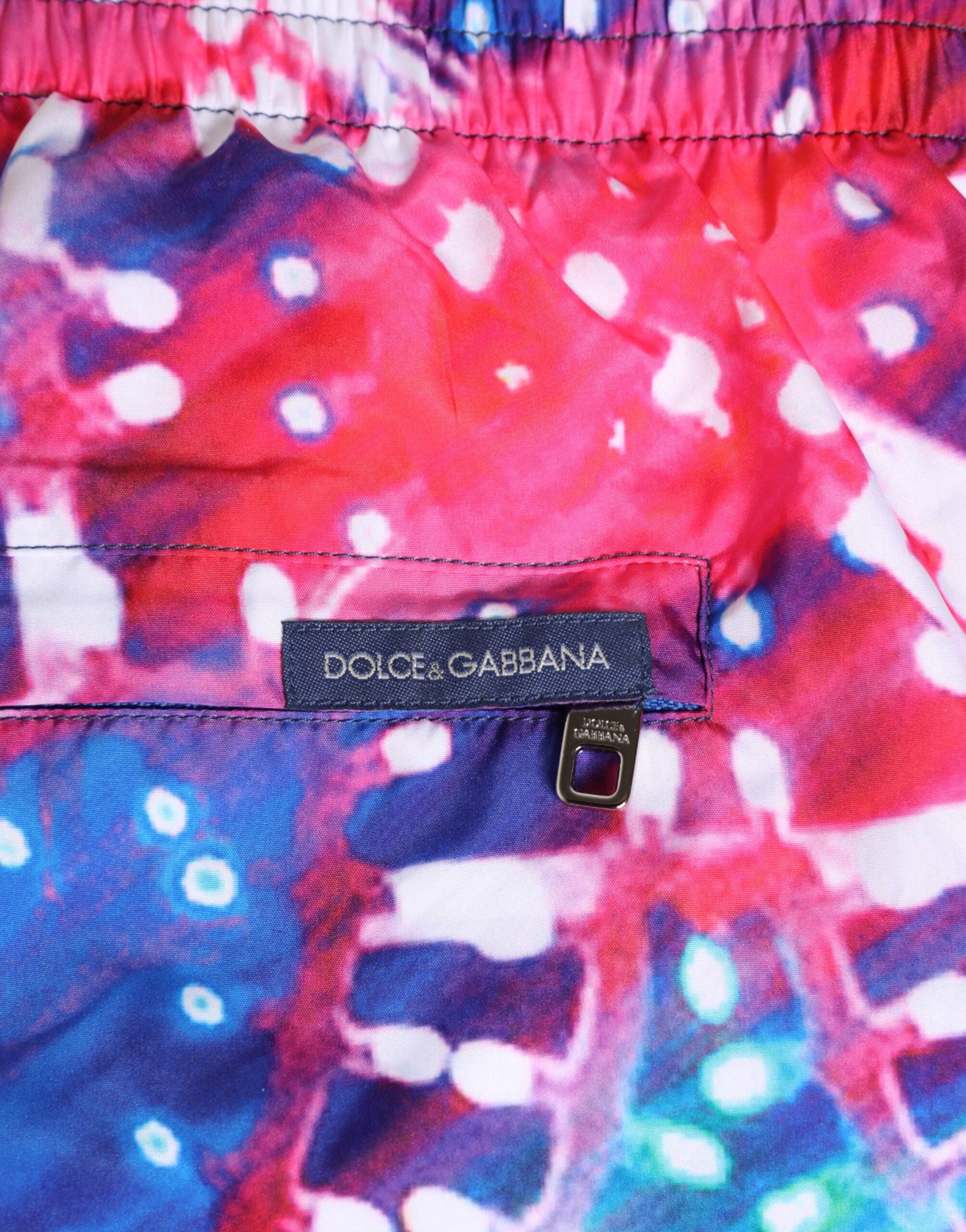 Dolce & Gabbana Multicolor Neon Print Polyester Shorts Swimwear-5