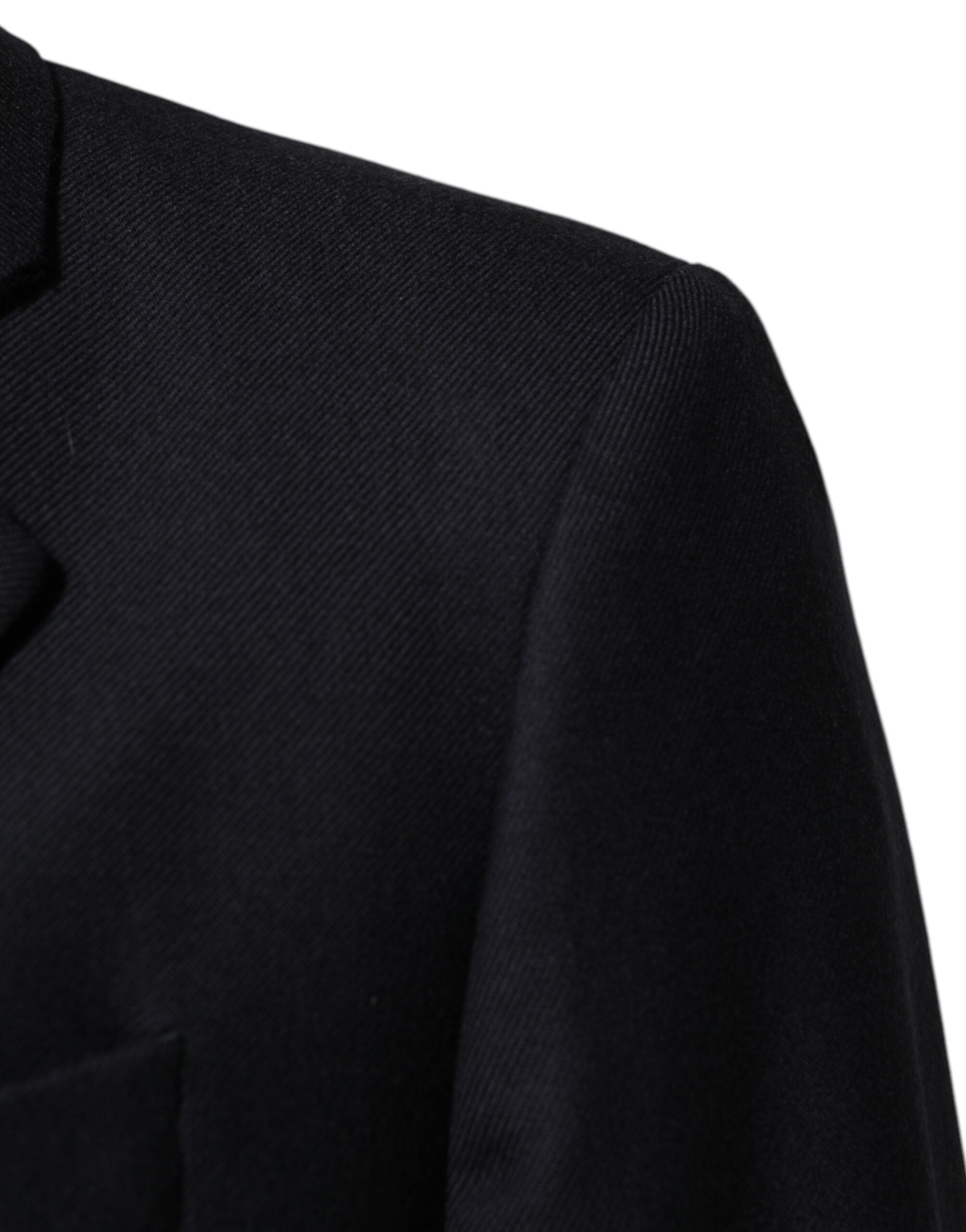 Chaqueta y blazer de lana azul oscuro para hombre de Dolce & Gabbana-6