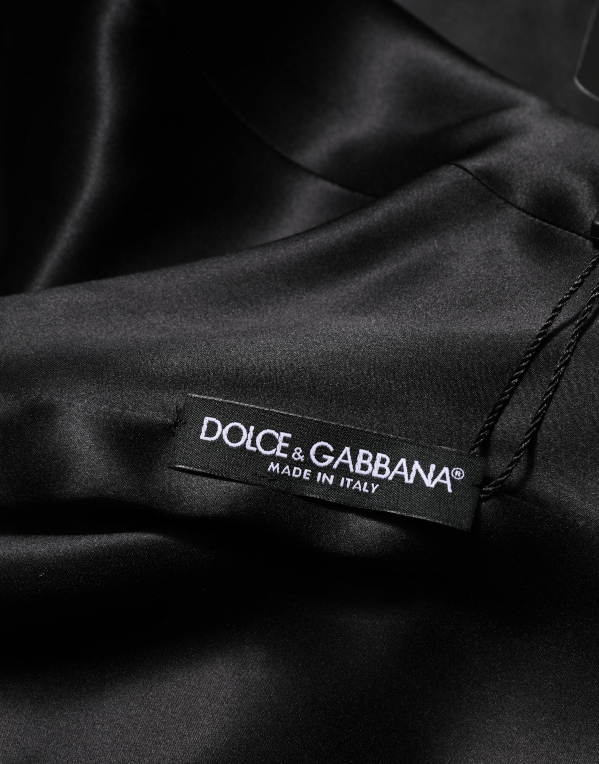 Dolce & Gabbana green long-sleeved mini dress in viscose acetate-7