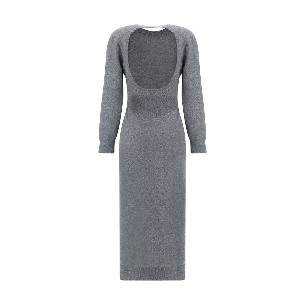 Givenchy Graues Kaschmir-Freizeitkleid-2
