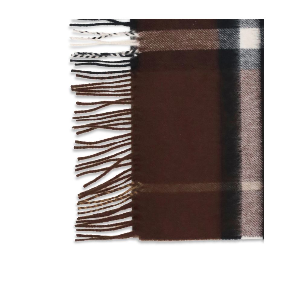 Burberry Brauner Kaschmirschal-3