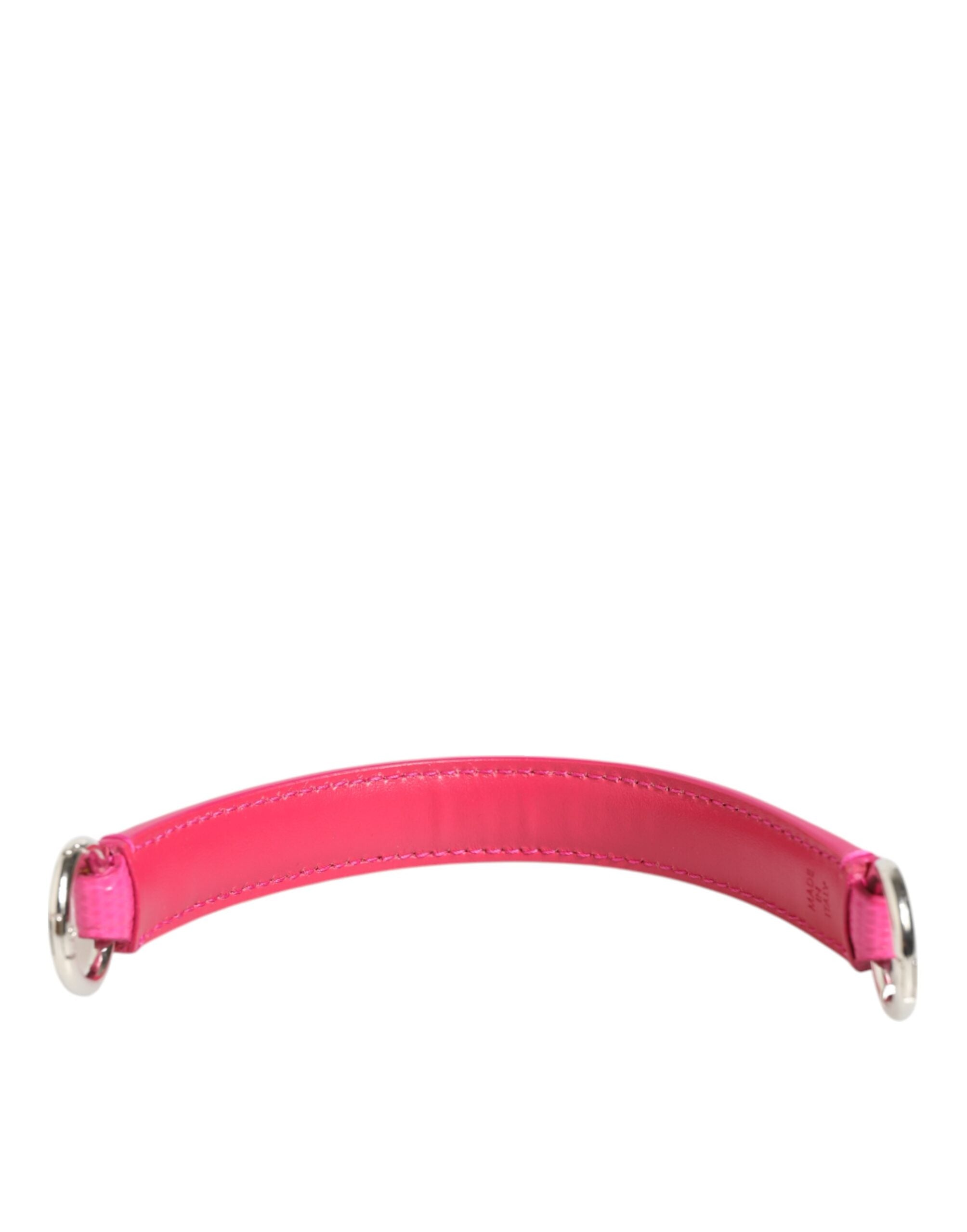 Bolso Dolce & Gabbana de piel con adornos rosas, asas y bandolera para mujer-4