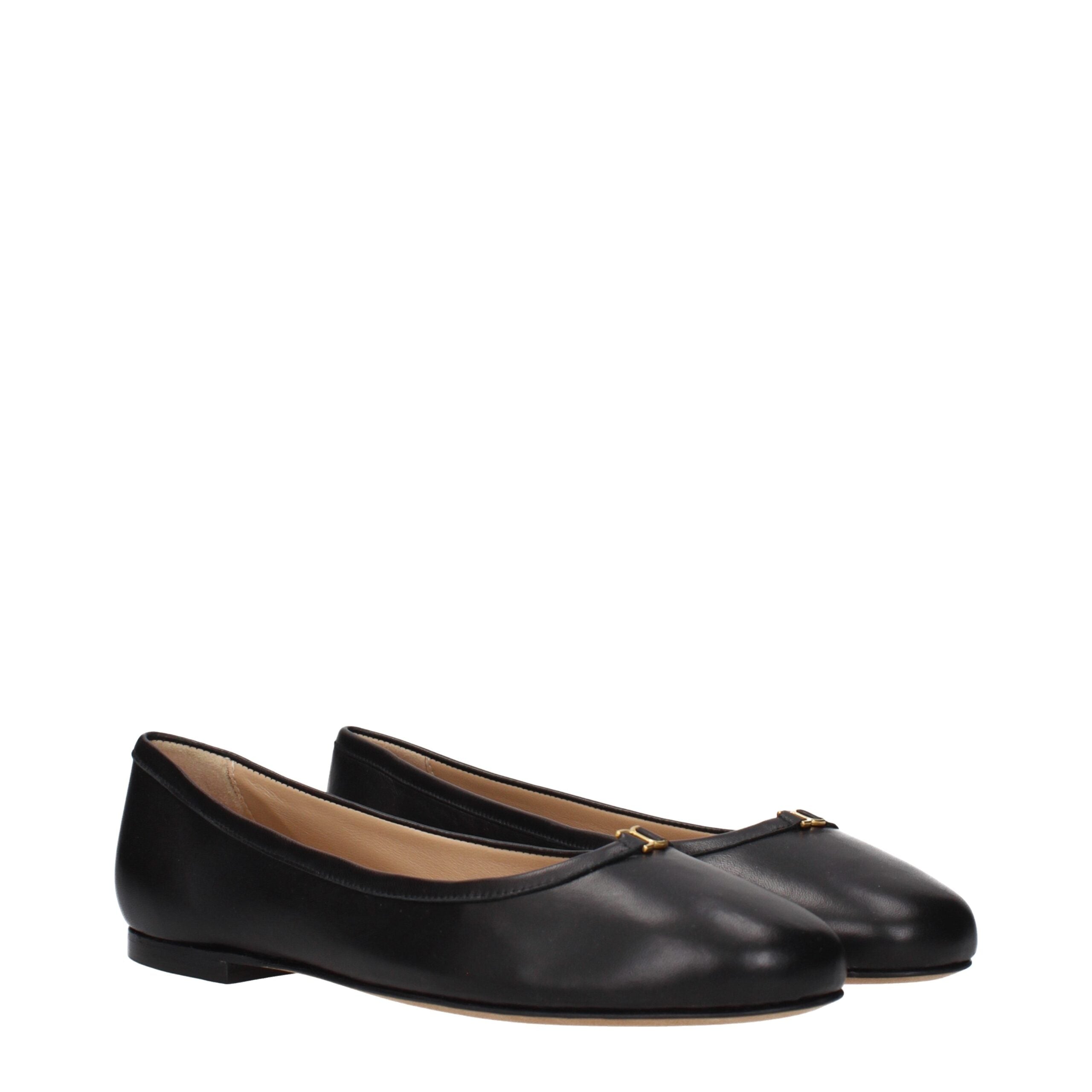 Chloé Schwarze Ballerinas aus Leder-2