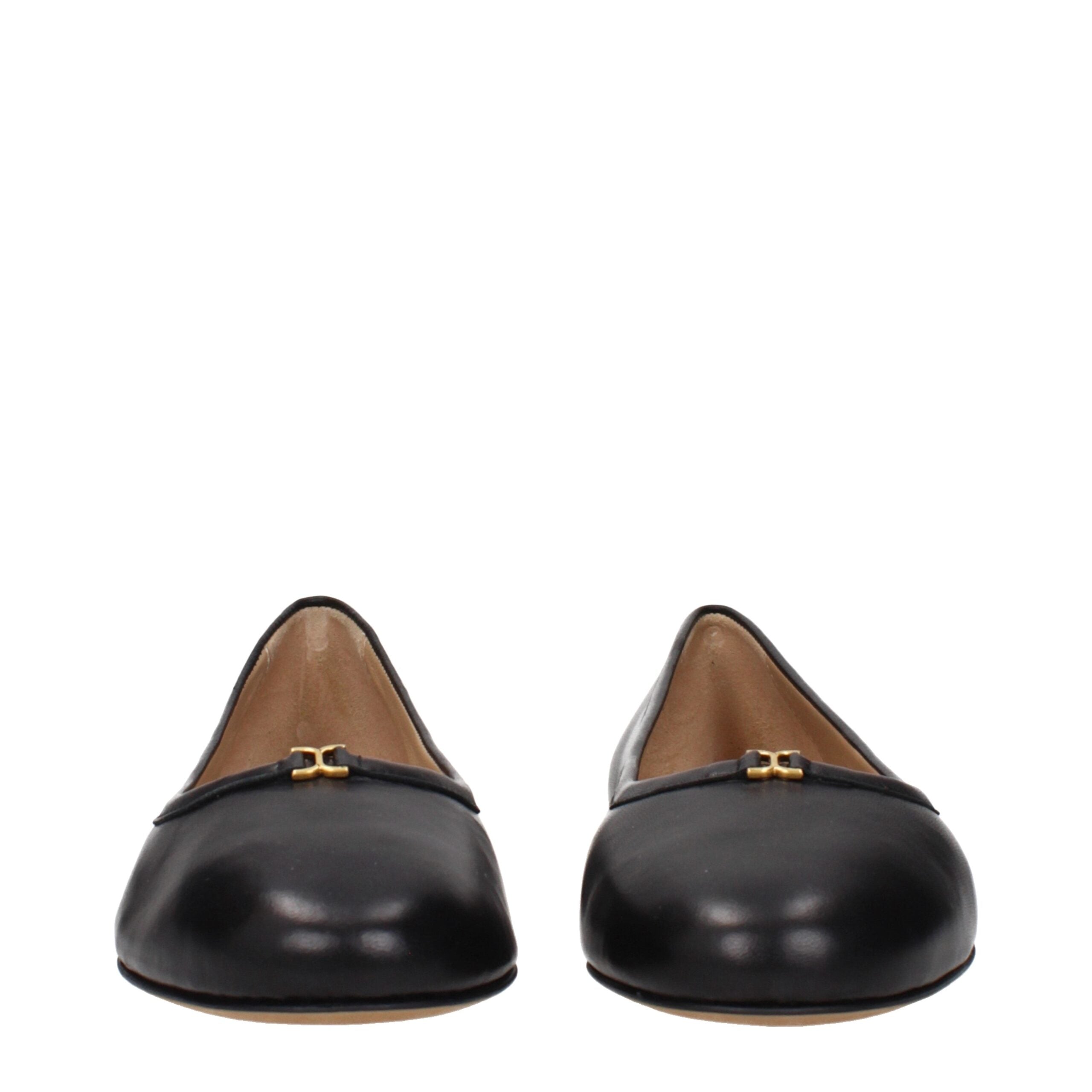 Chloé Schwarze Ballerinas aus Leder-3