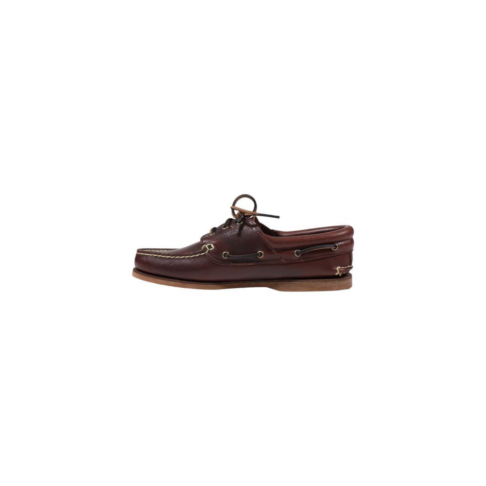 Timberland Braune Leder-Loafer zum Hineinschlüpfen-3
