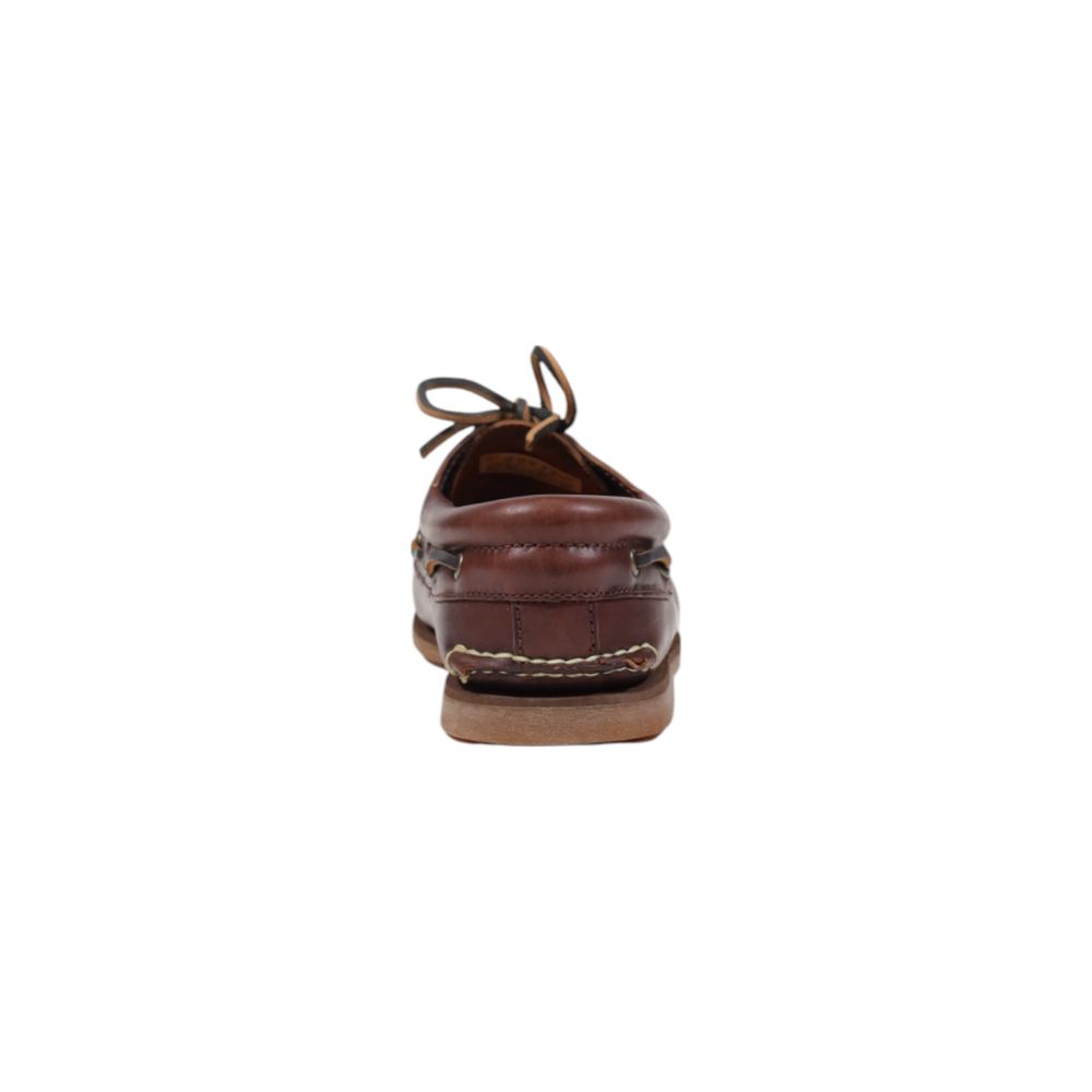 Timberland Braune Leder-Loafer zum Hineinschlüpfen-4