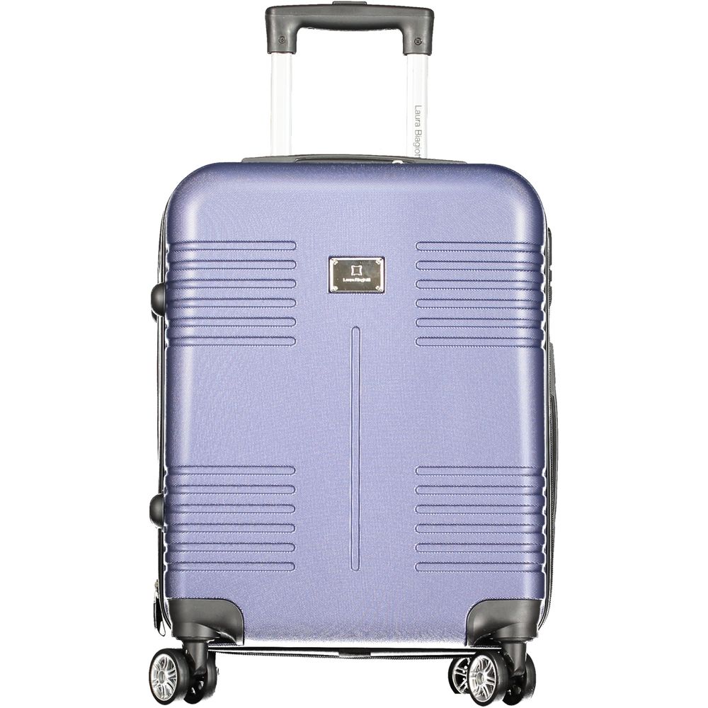 Laura Biagiotti Blaues Polyethylen Reisegepäck und Reisen-3