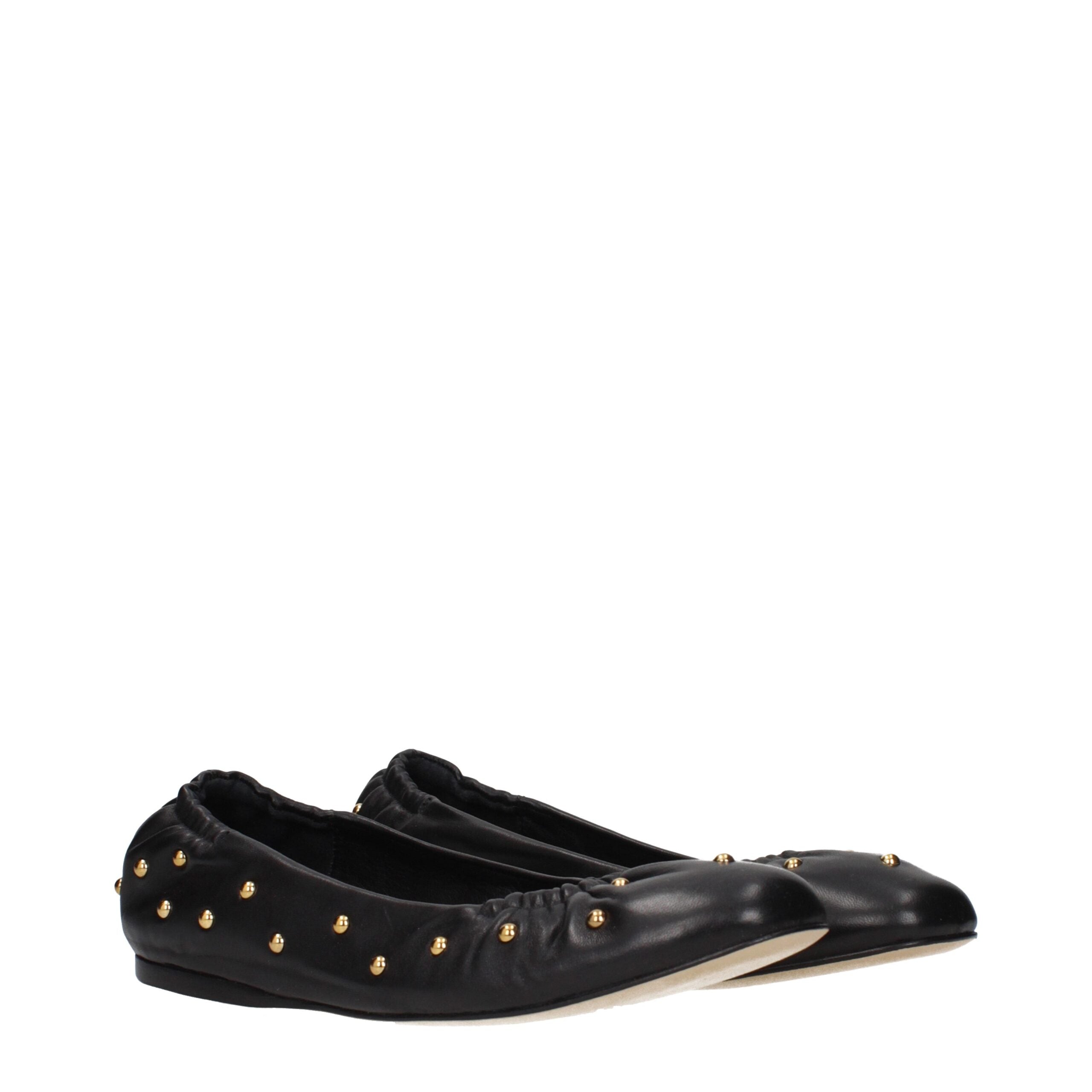 Chloé Schwarze Ballerinas aus Leder-2