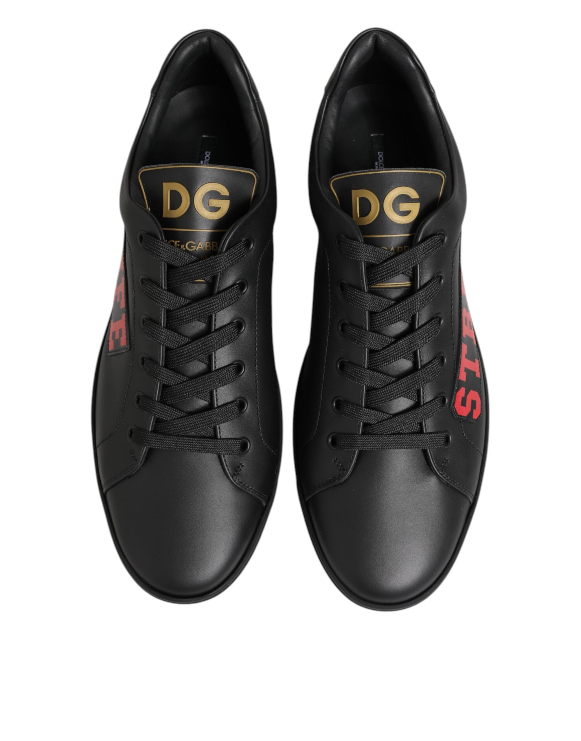 Zapatillas deportivas bajas Dolce & Gabbana Black Street Life para hombre-4