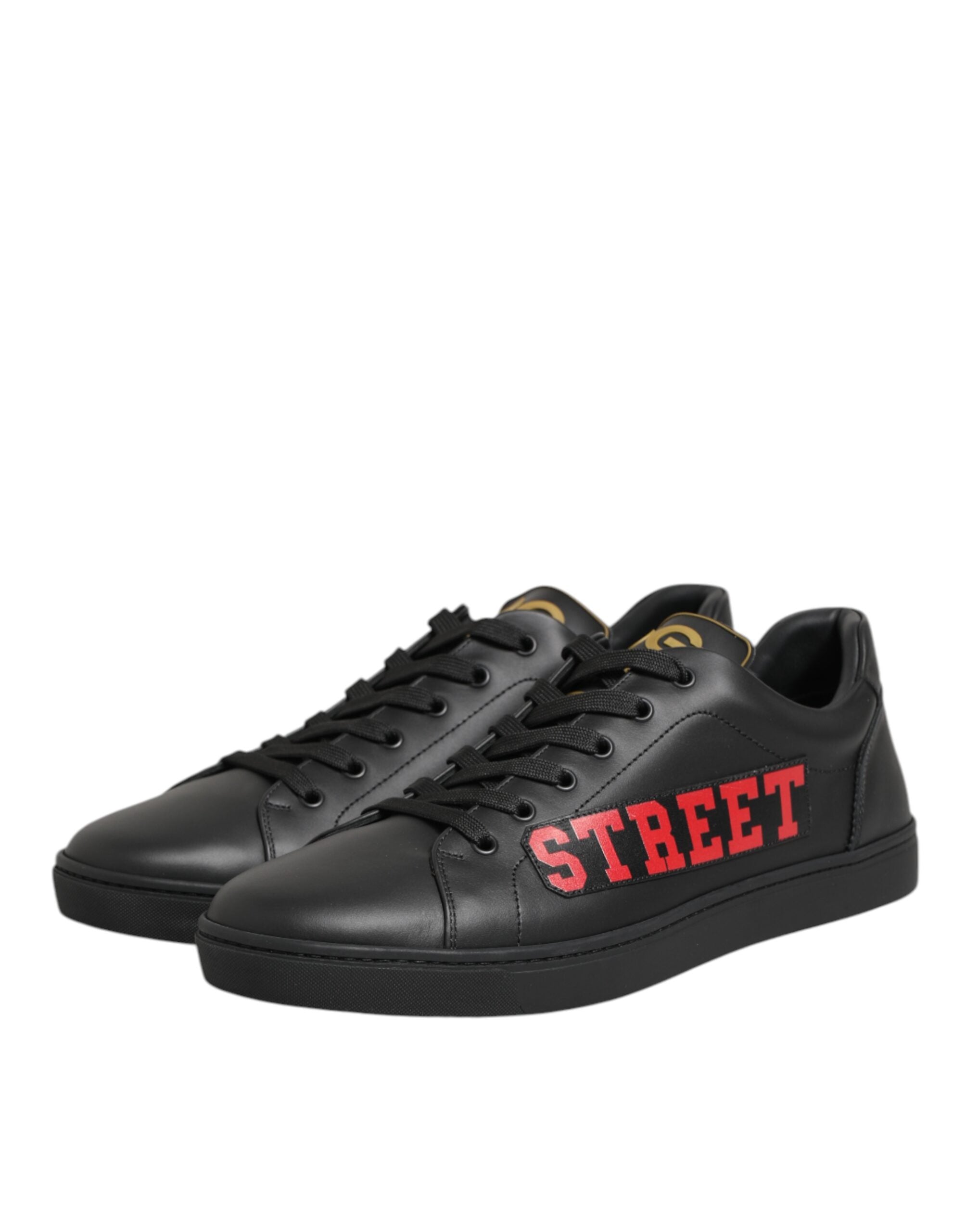 Zapatillas deportivas bajas Dolce & Gabbana Black Street Life para hombre-2