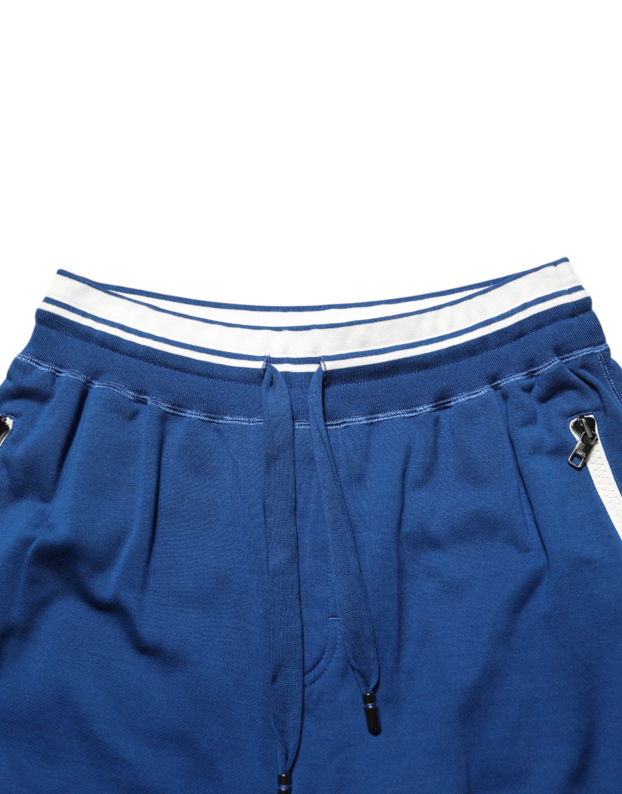 Bermudas de mezcla de algodón azul de Dolce & Gabbana-5