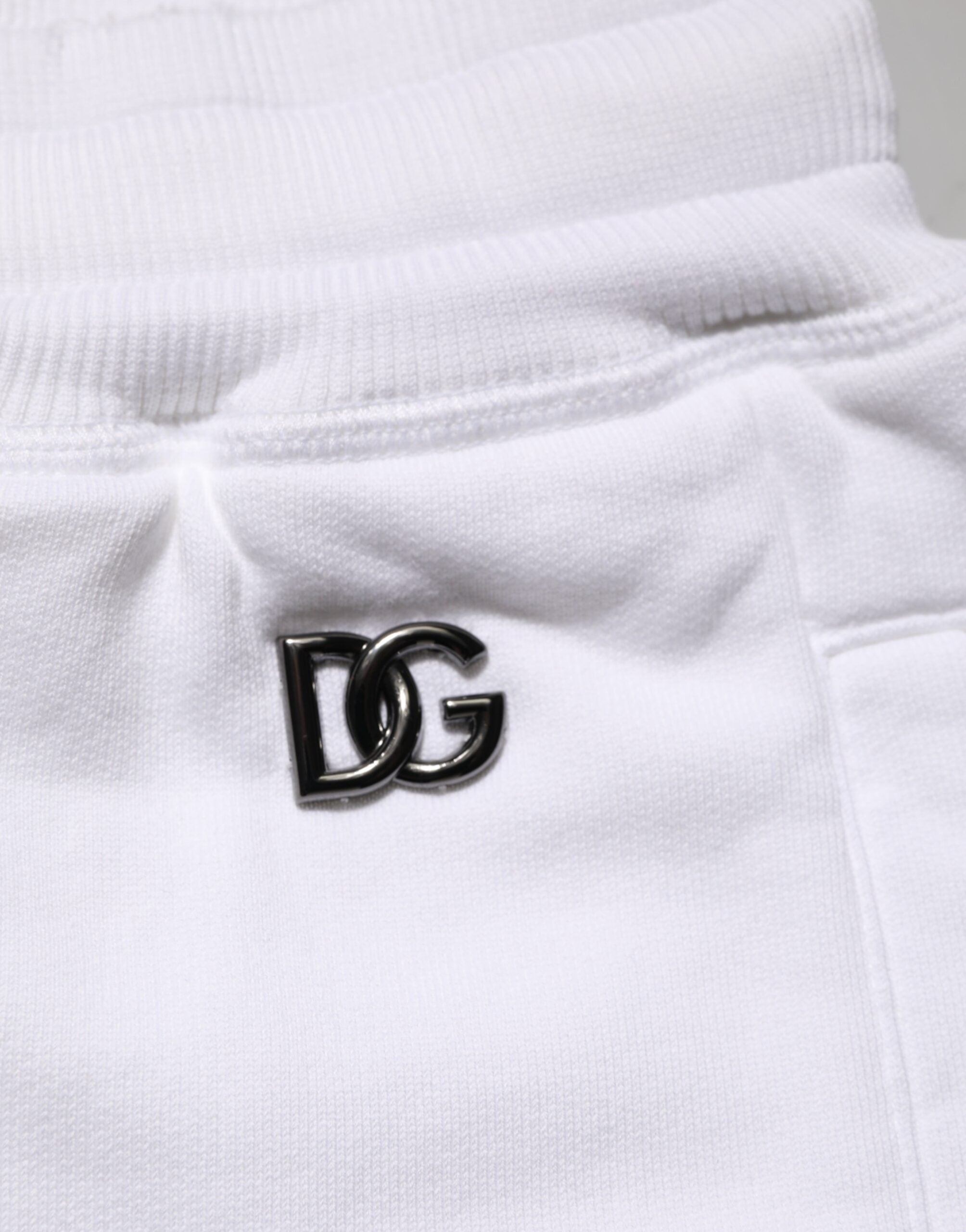 Bermudas deportivas de algodón blanco Dolce & Gabbana-6