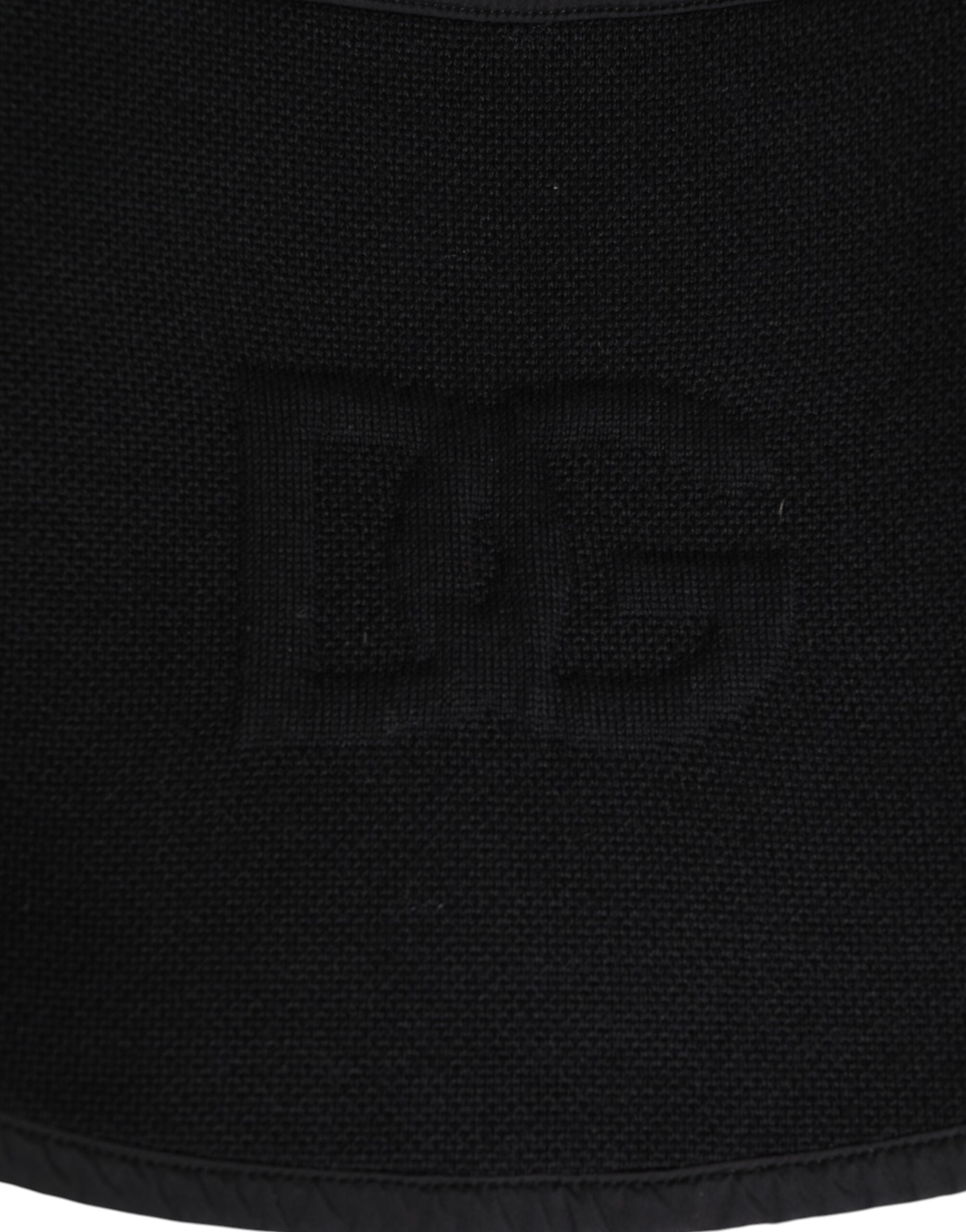 Dolce & Gabbana Schwarze Spitze Stola gestrickt DG Logo Männer Einheitsgröße Schal-3