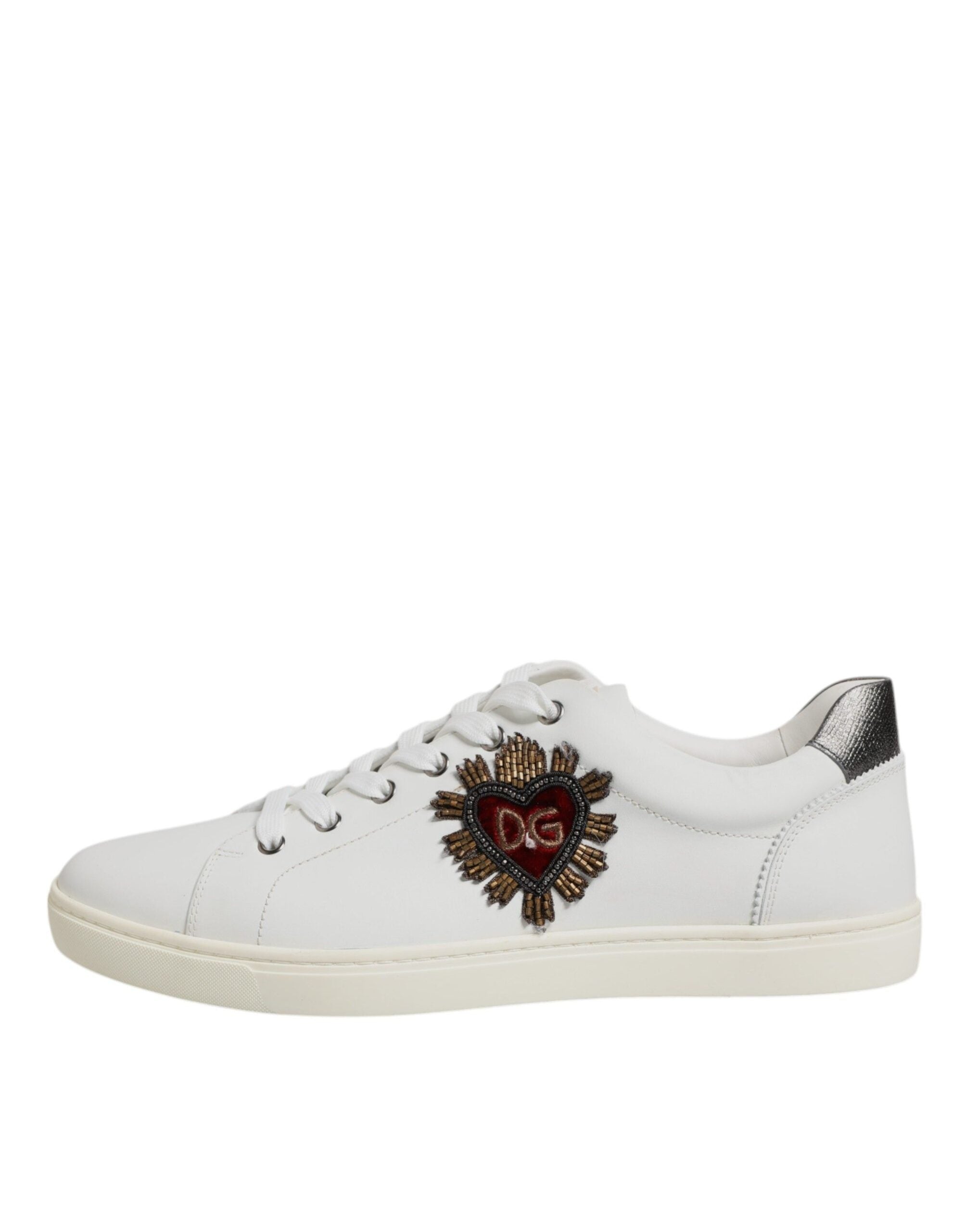 Zapatillas bajas blancas Sacred Heart de Dolce & Gabbana para hombre-1